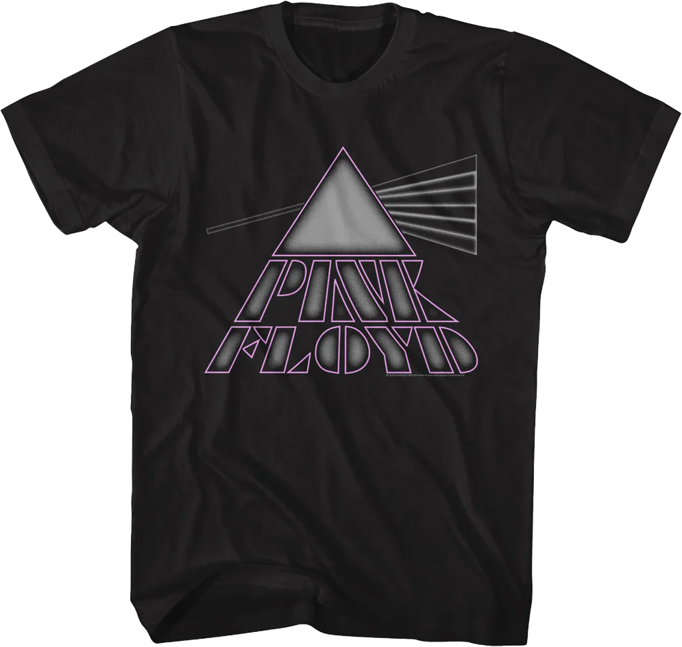 Ghost Prism Dark Side of the Moon Pink Floyd T-Shirt
