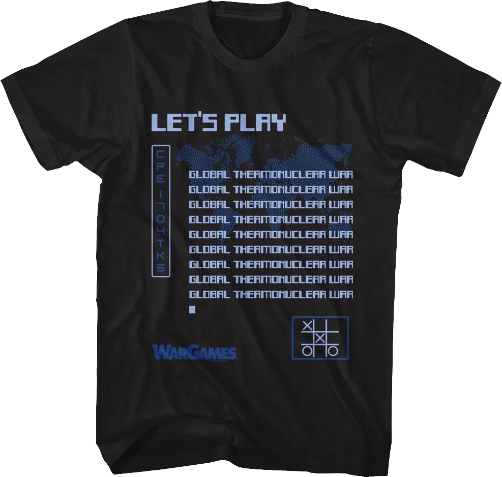 Global Thermonuclear War WarGames T-Shirt