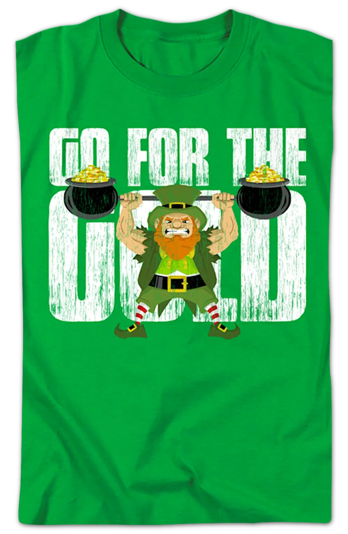Go For The Gold St. Patrick's Day T-Shirt - Image 2
