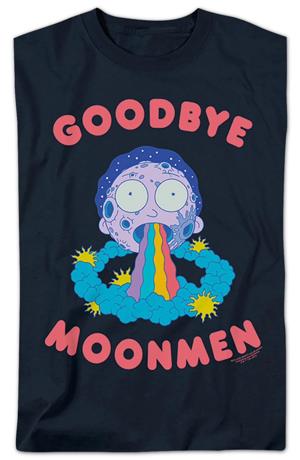 Goodbye Moonmen Rick And Morty T-Shirt - Image 2