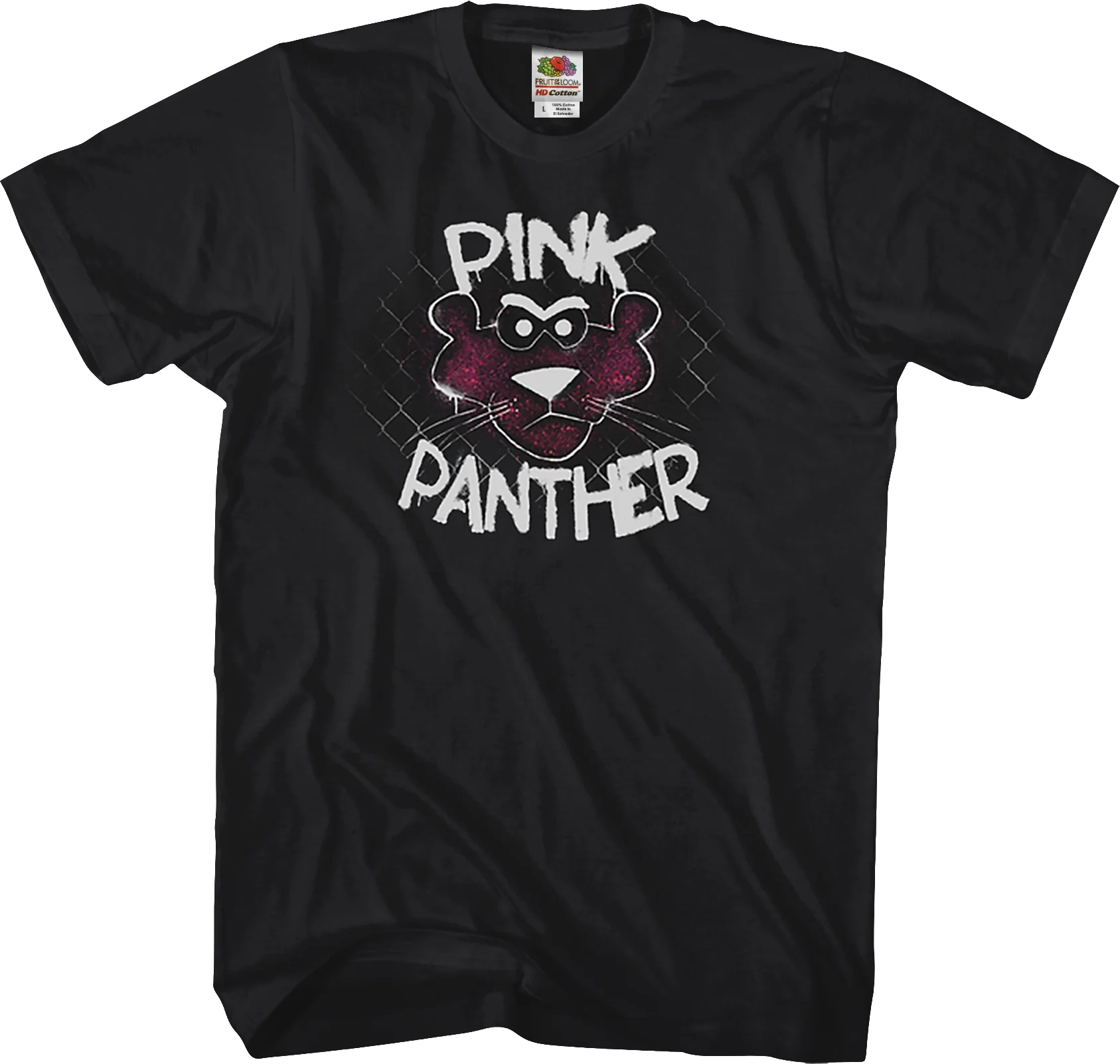 Graffiti Pink Panther T-Shirt