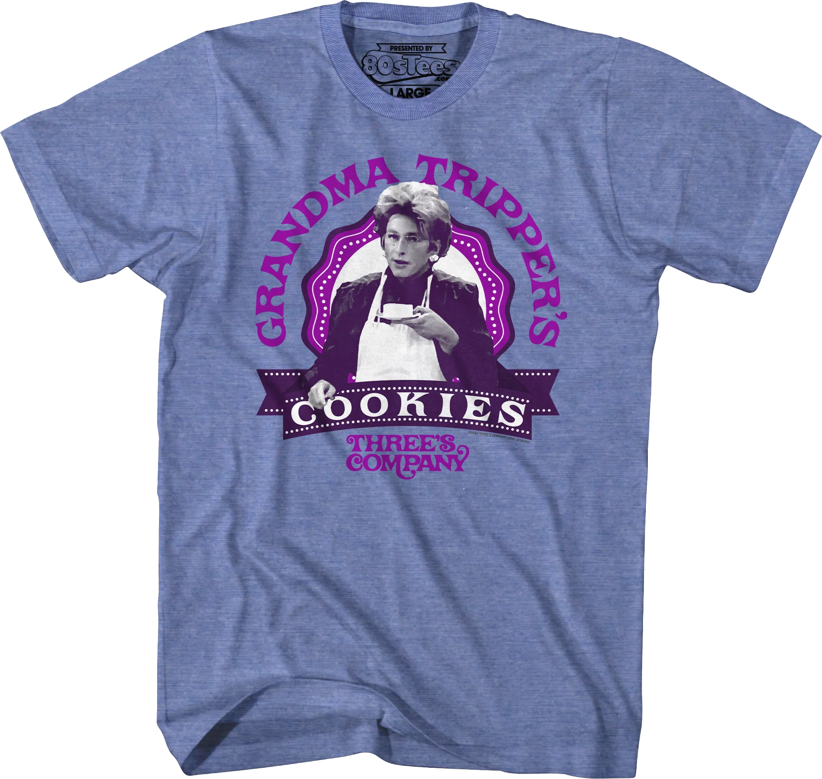 Grandma Tripper's Cookies Three's Company T-Shirt - Image 7