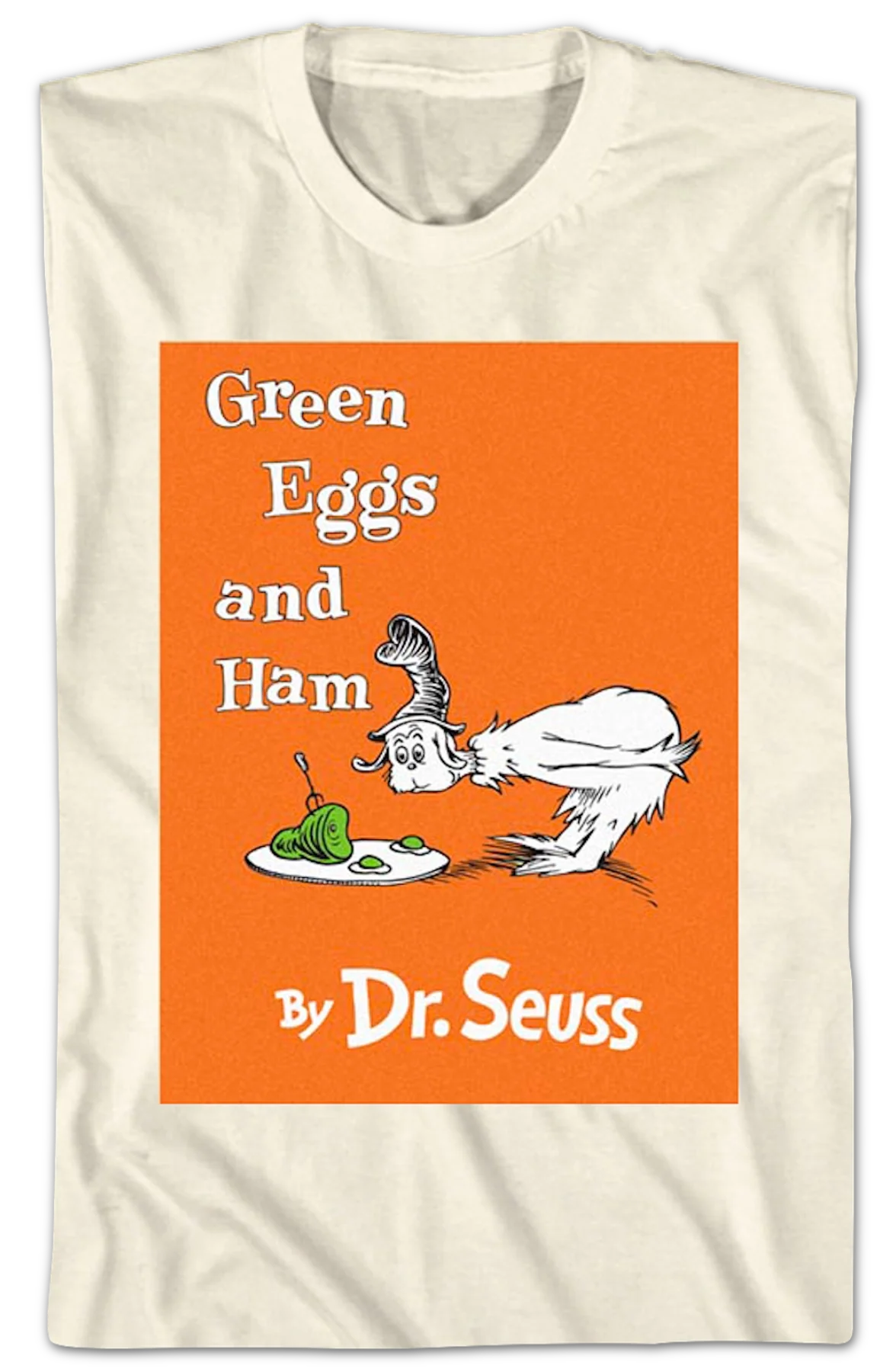 Green Eggs And Ham Cover Dr. Seuss T-Shirt - Image 2