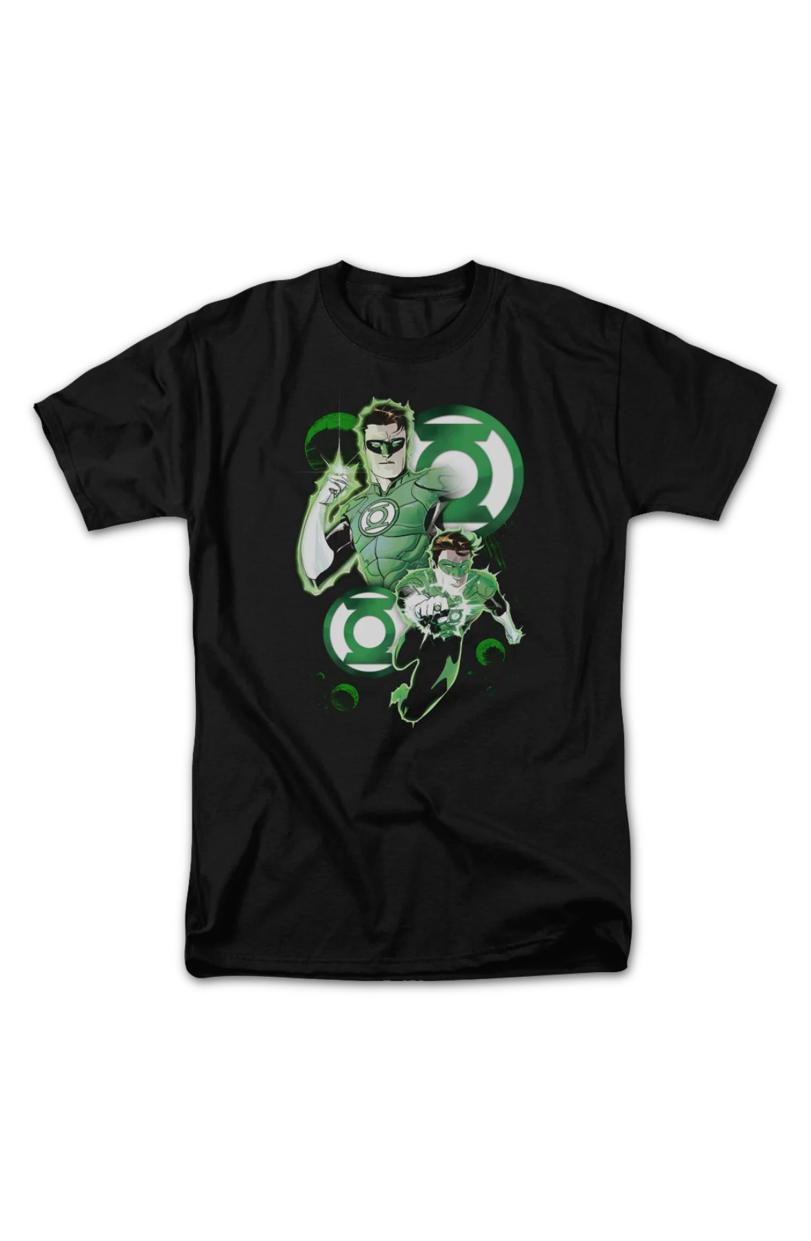 Green Lantern Collage DC Comics T-Shirt - Image 2