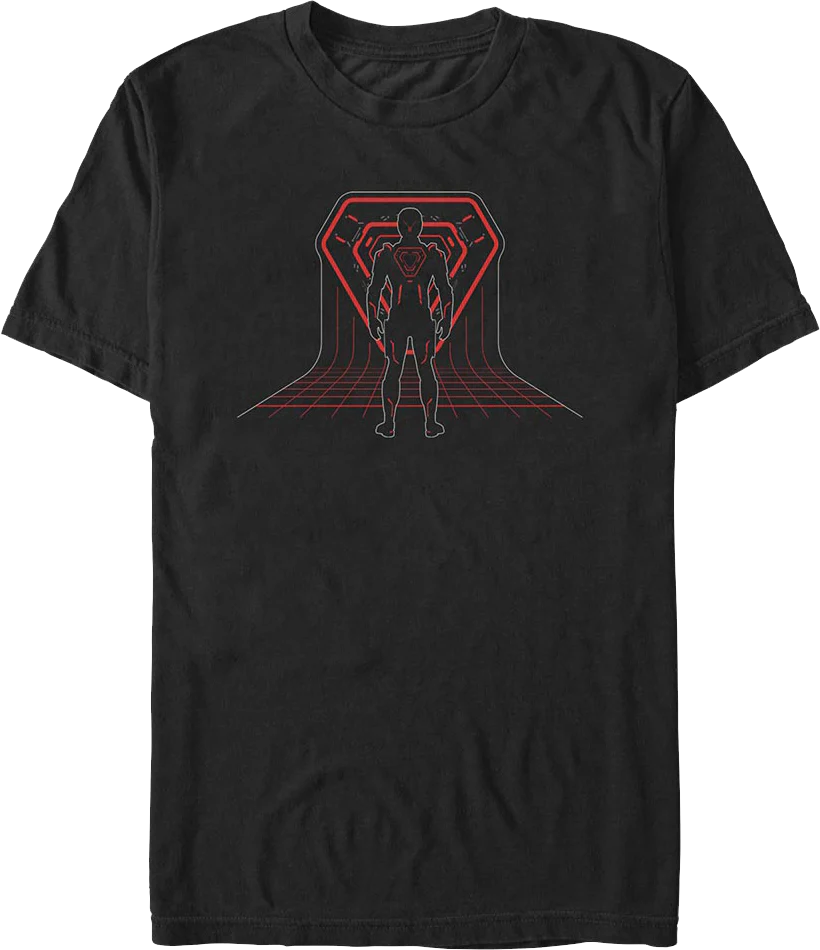 Grid & Silhouette Tron: Ares T-Shirt