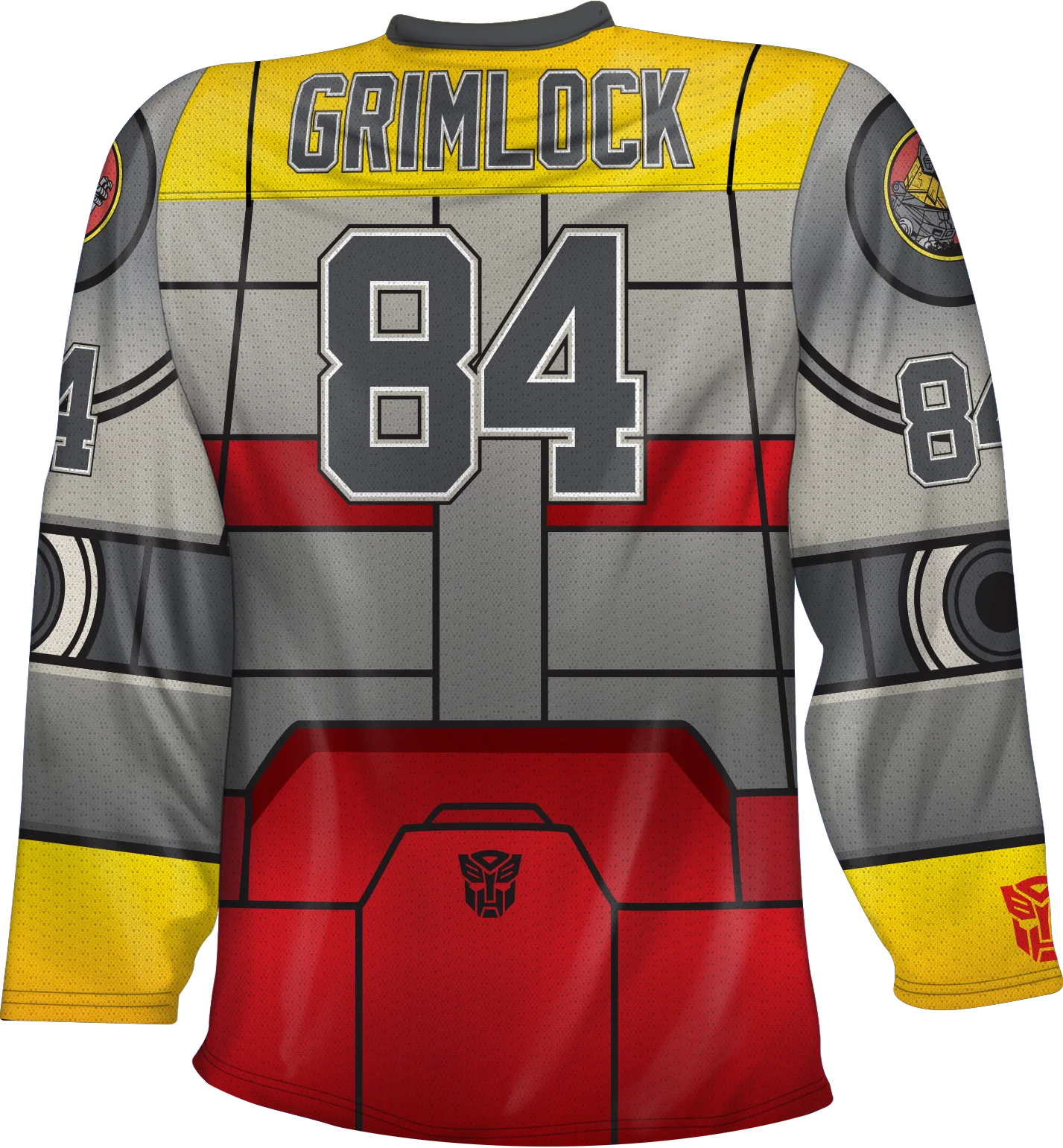 Grimlock Dinobots Transformers Hockey Jersey - Image 2