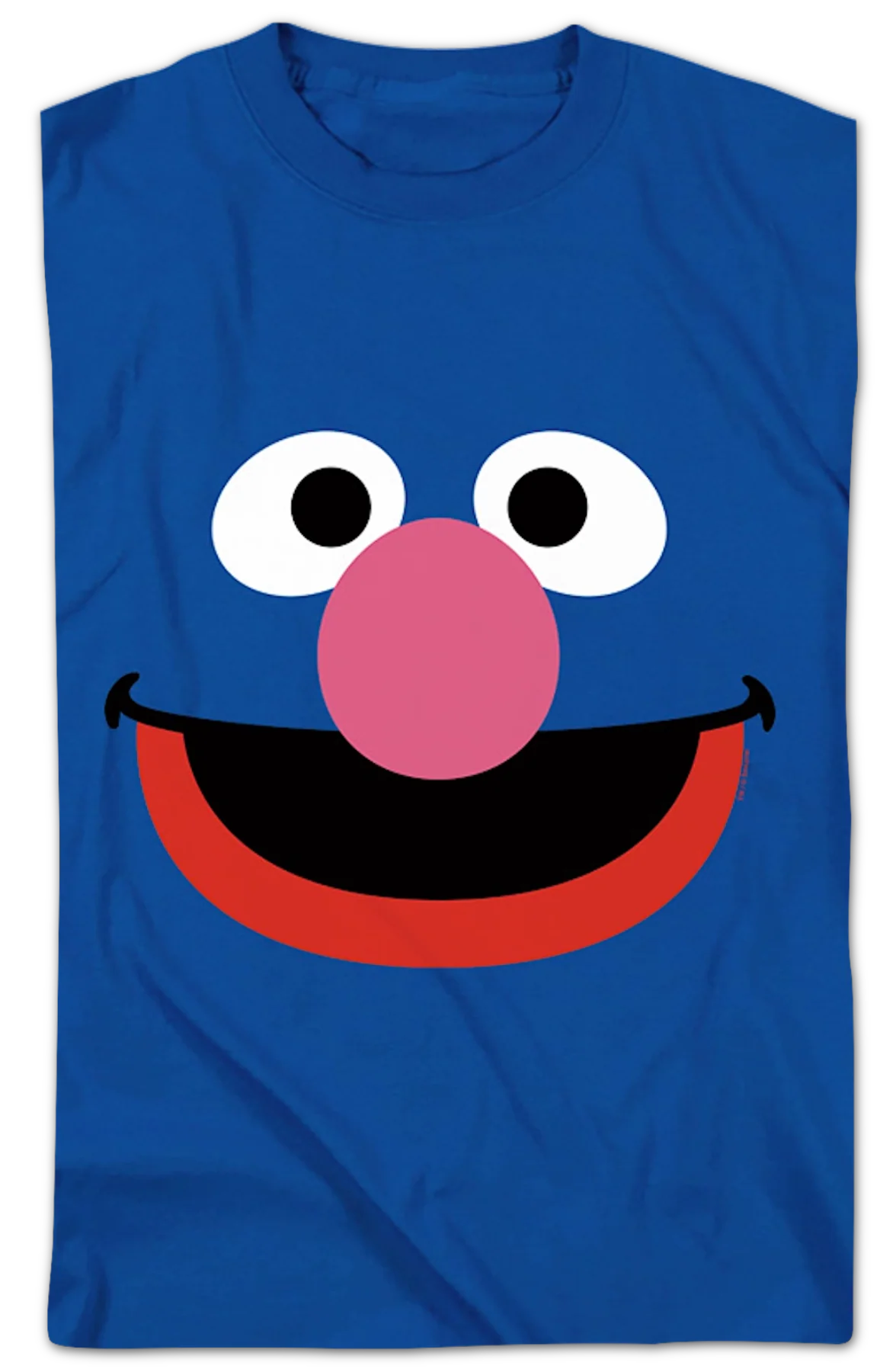Grover Face Sesame Street T-Shirt - Image 2