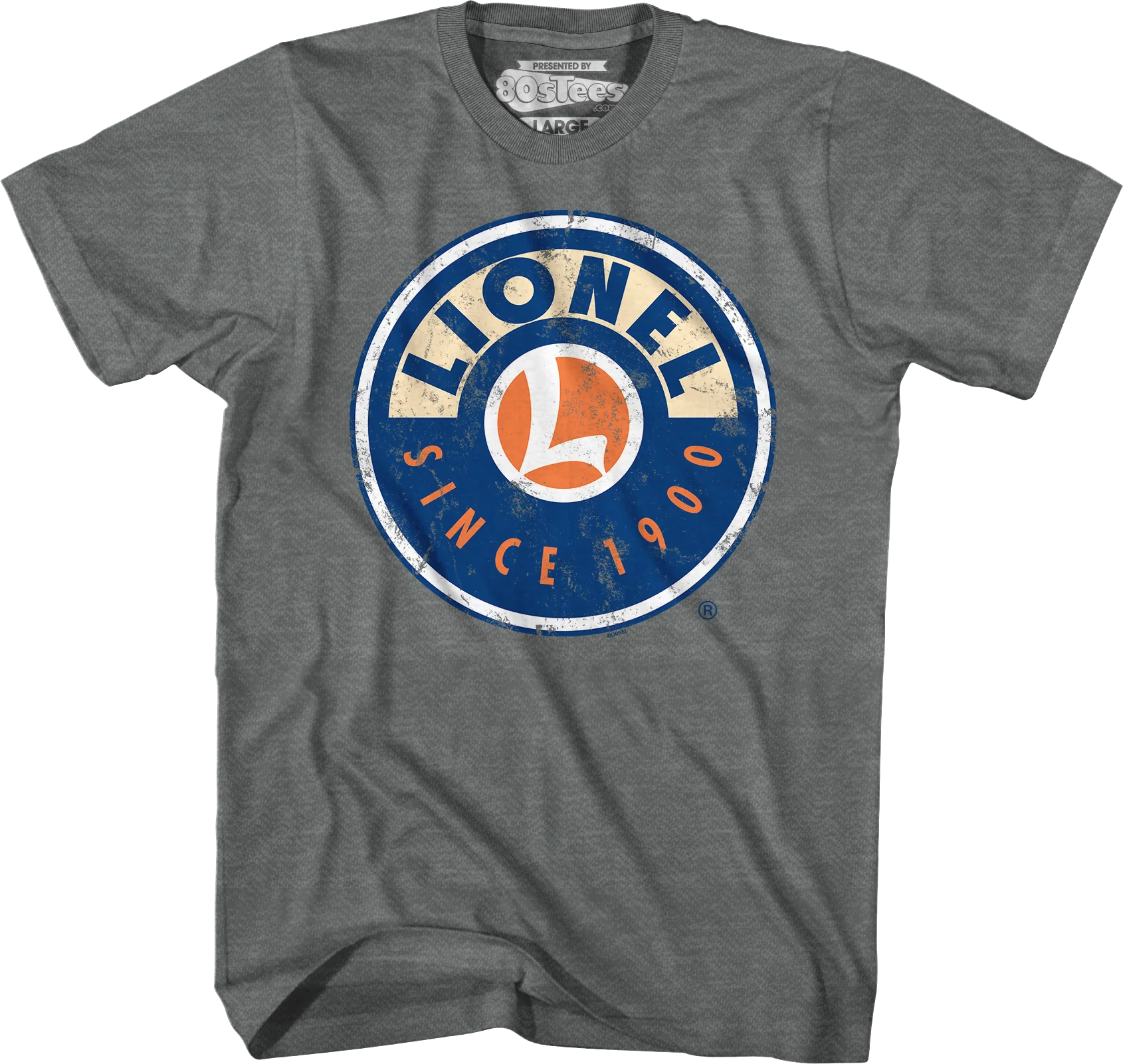 Grunge Logo Lionel Trains T-Shirts - Image 5