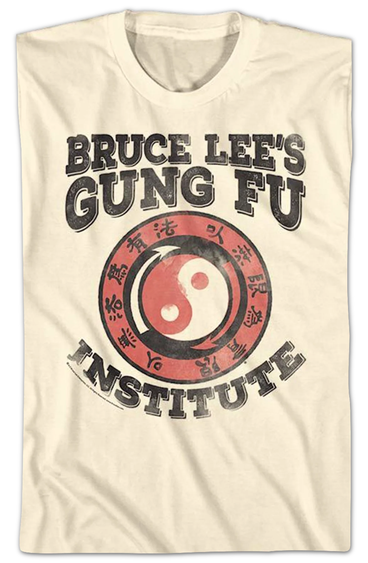 Gung Fu Institute Logo Bruce Lee T-Shirt - Image 2