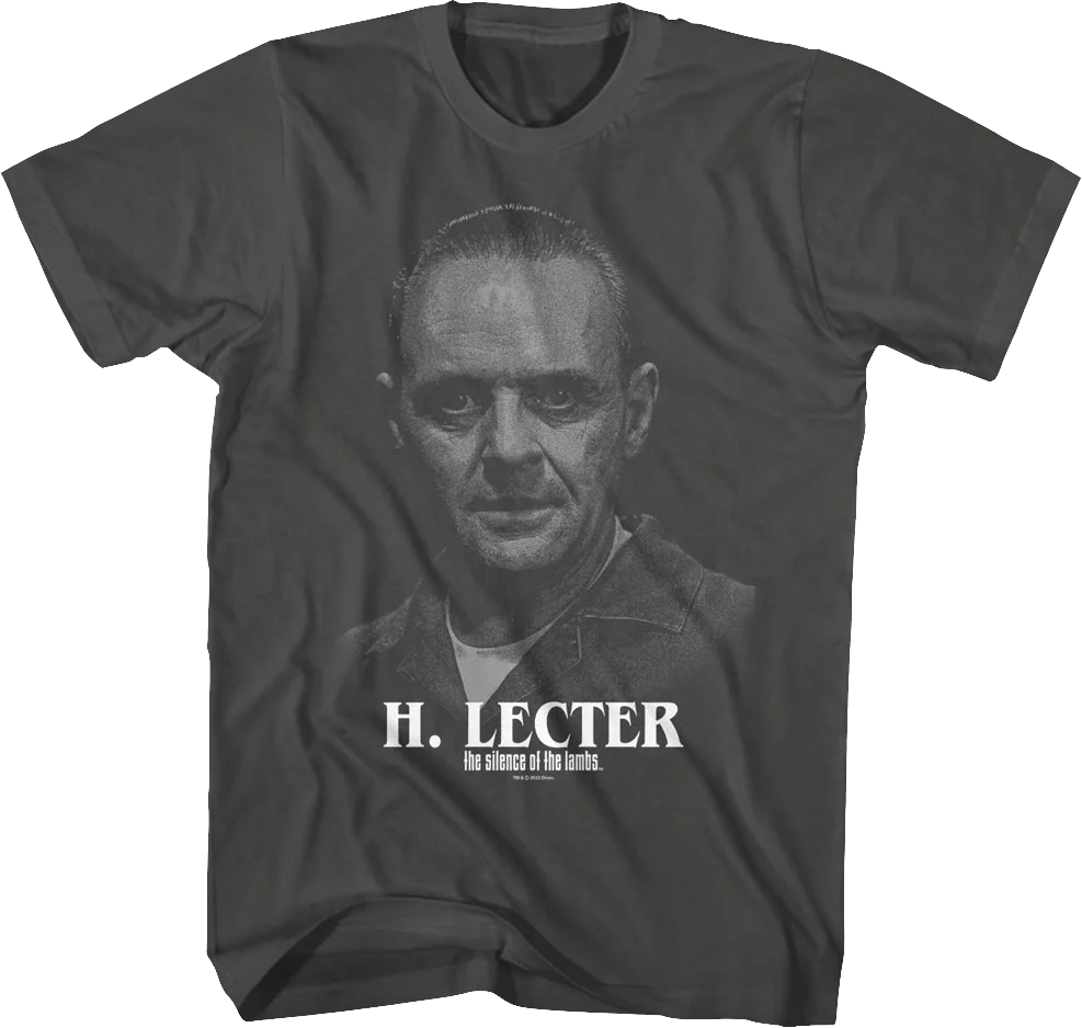 H. Lecter Silence of the Lambs T-Shirt