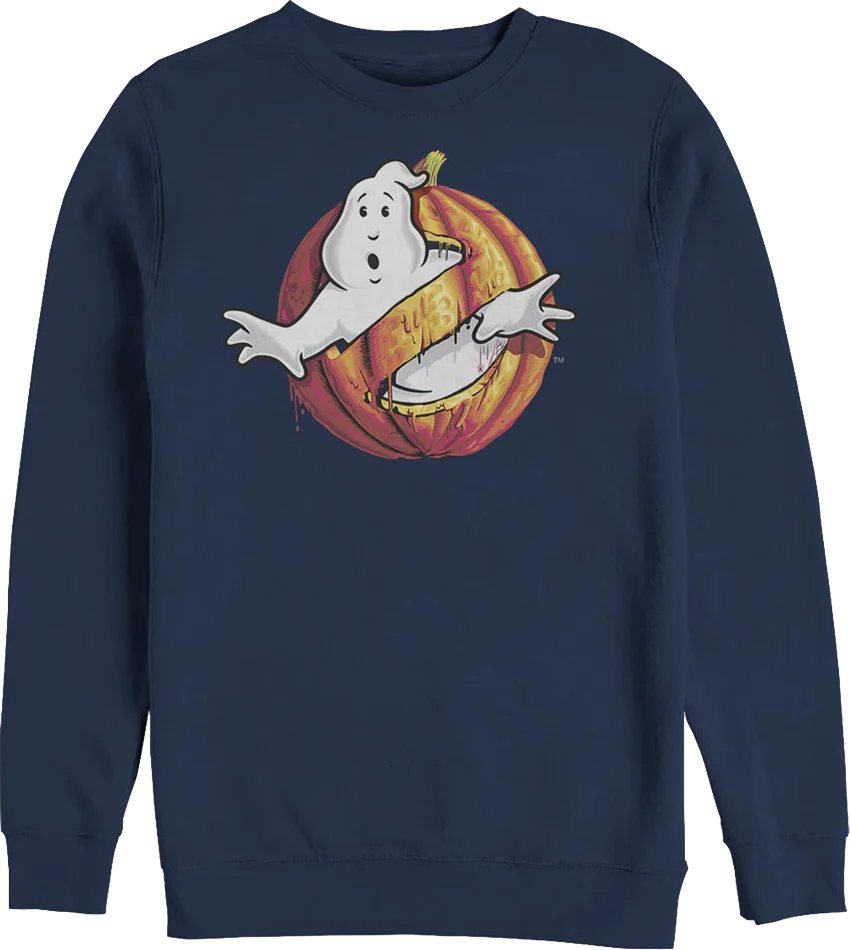 Halloween Logo Ghostbusters Sweatshirt