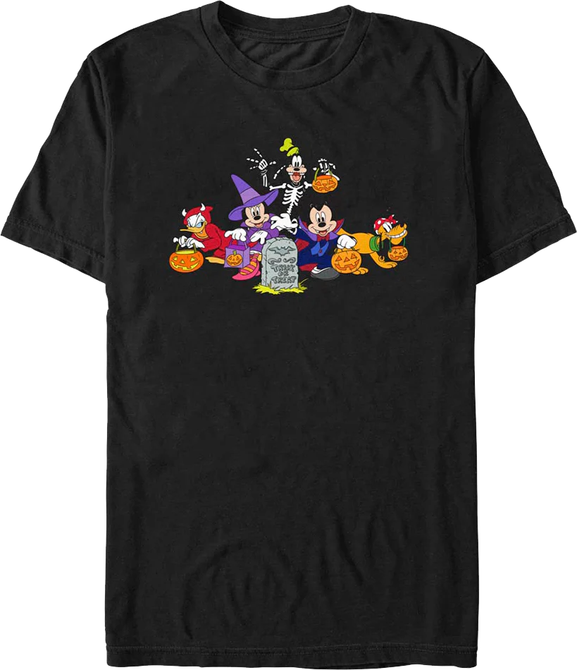 Halloween Trick Or Treat Costumes Disney T-Shirt