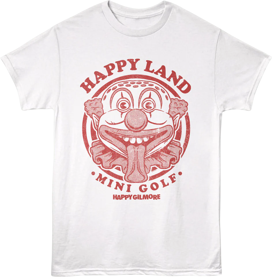 Happy Land Clown Happy Gilmore T-Shirt
