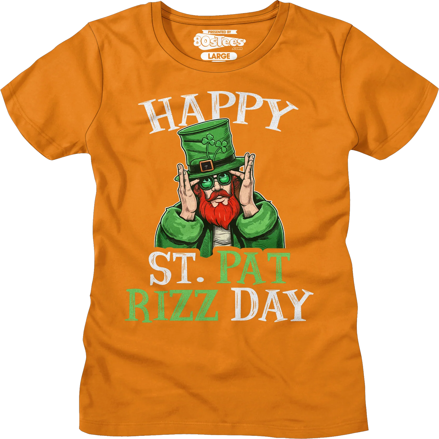 Happy St. Pat Rizz Day T-Shirt - Image 7