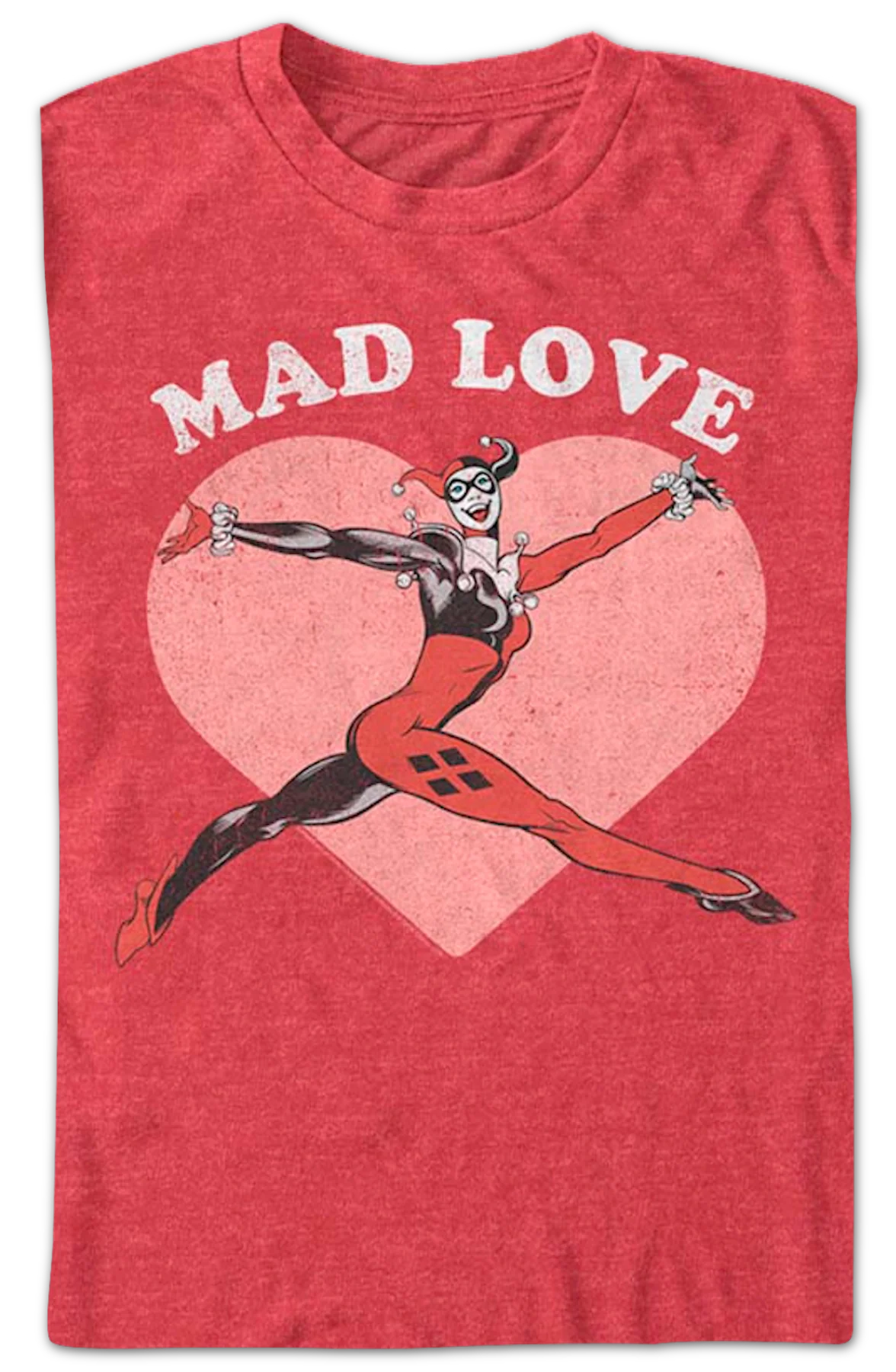 Harley Quinn Mad Love DC Comics T-Shirt - Image 2