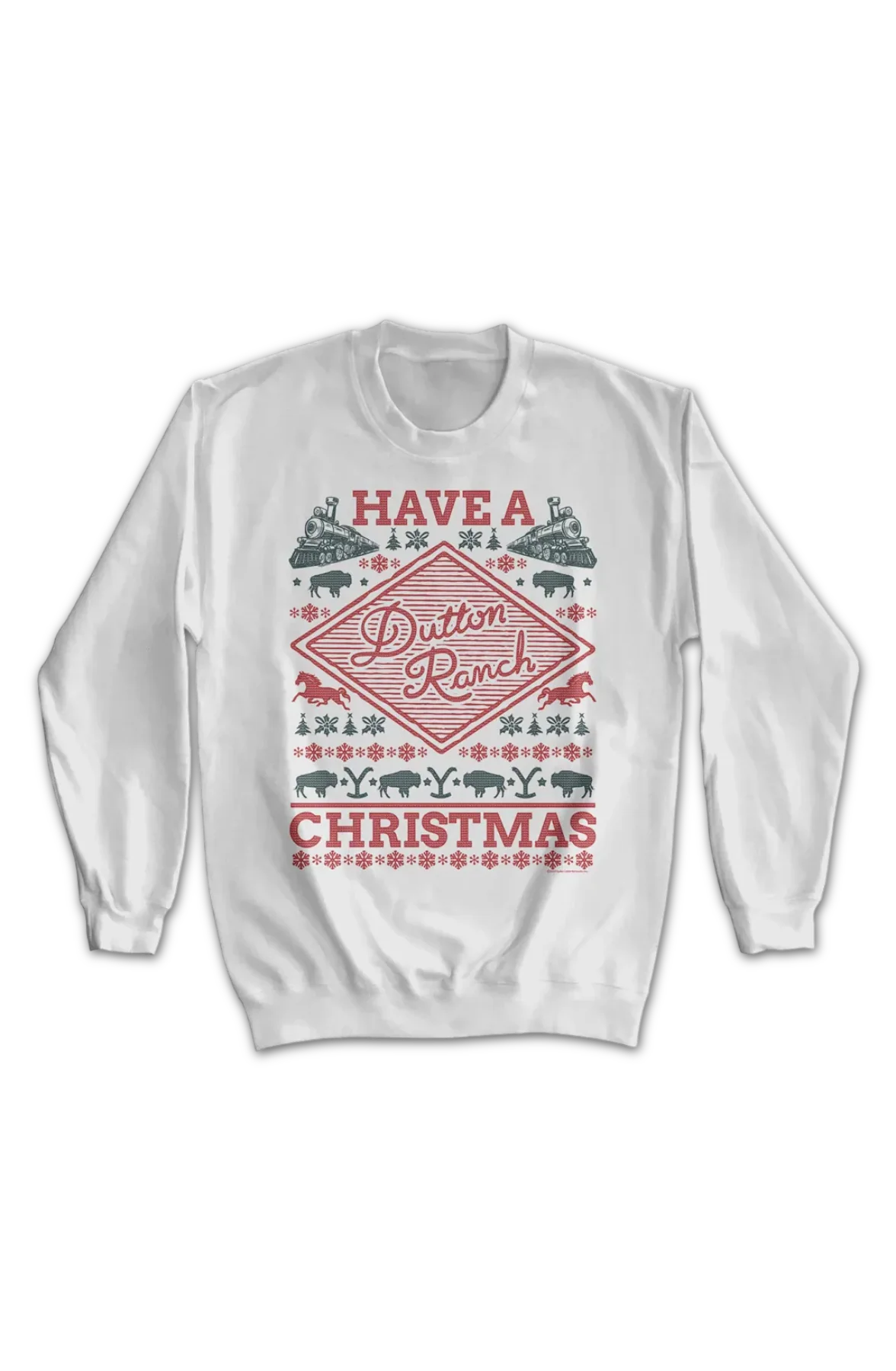 Have A Dutton Ranch Christmas Yellowstone Sweatshirt - Image 2
