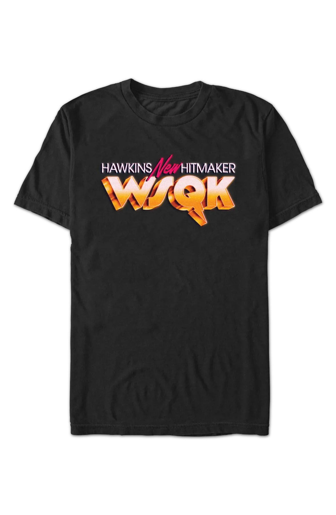 Hawkins New Hitmaker WSQK Stranger Things T-Shirt - Image 2