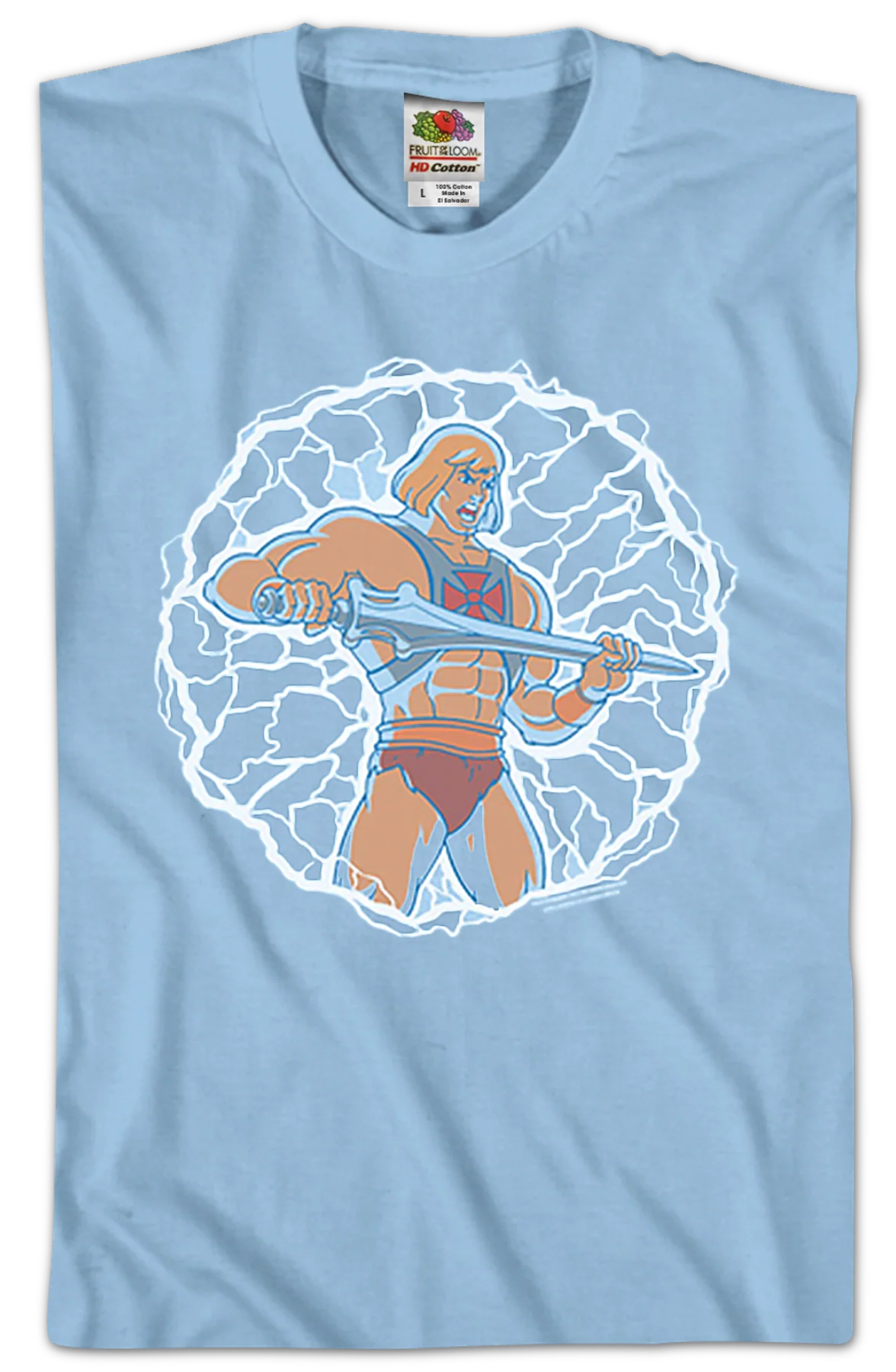 He-Man Has The Power Masters of the Universe T-Shirt - Image 2