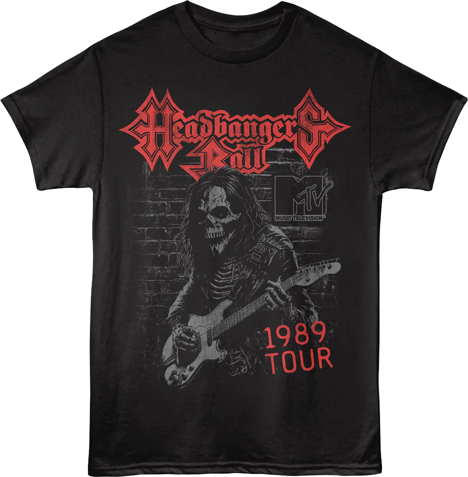 Headbangers Ball 1989 Tour MTV T-Shirt