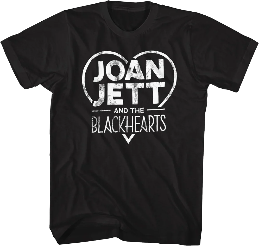 Heart Logo Joan Jett And The Blackhearts T-Shirt