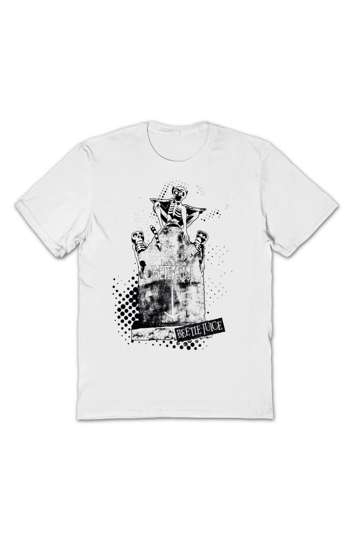 Here Lies Betelgeuse Tombstone Beetlejuice T-Shirt - Image 2