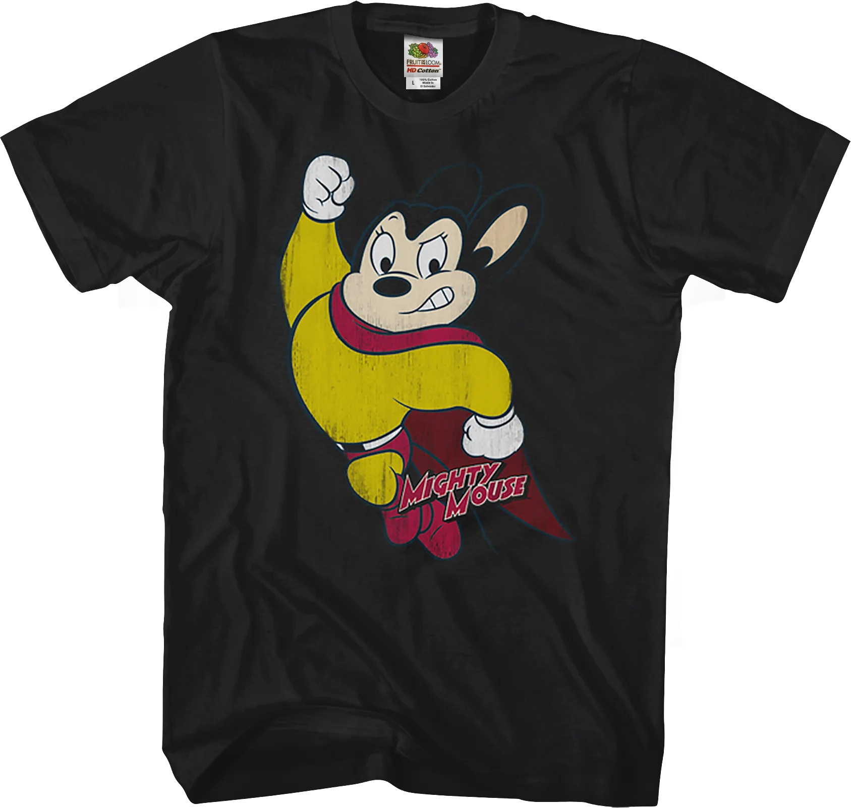 Heroic Pose Mighty Mouse T-Shirt