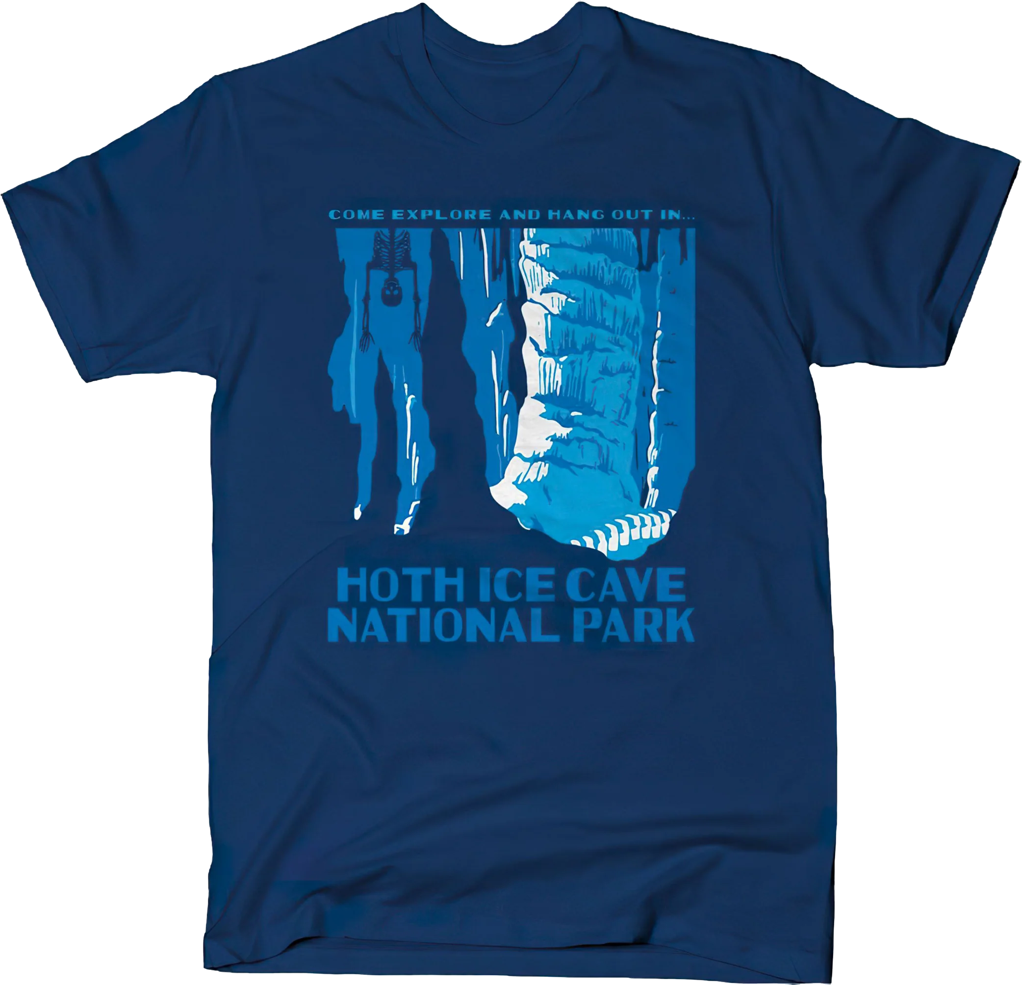Hoth Ice Cave National Park Star Wars T-Shirt