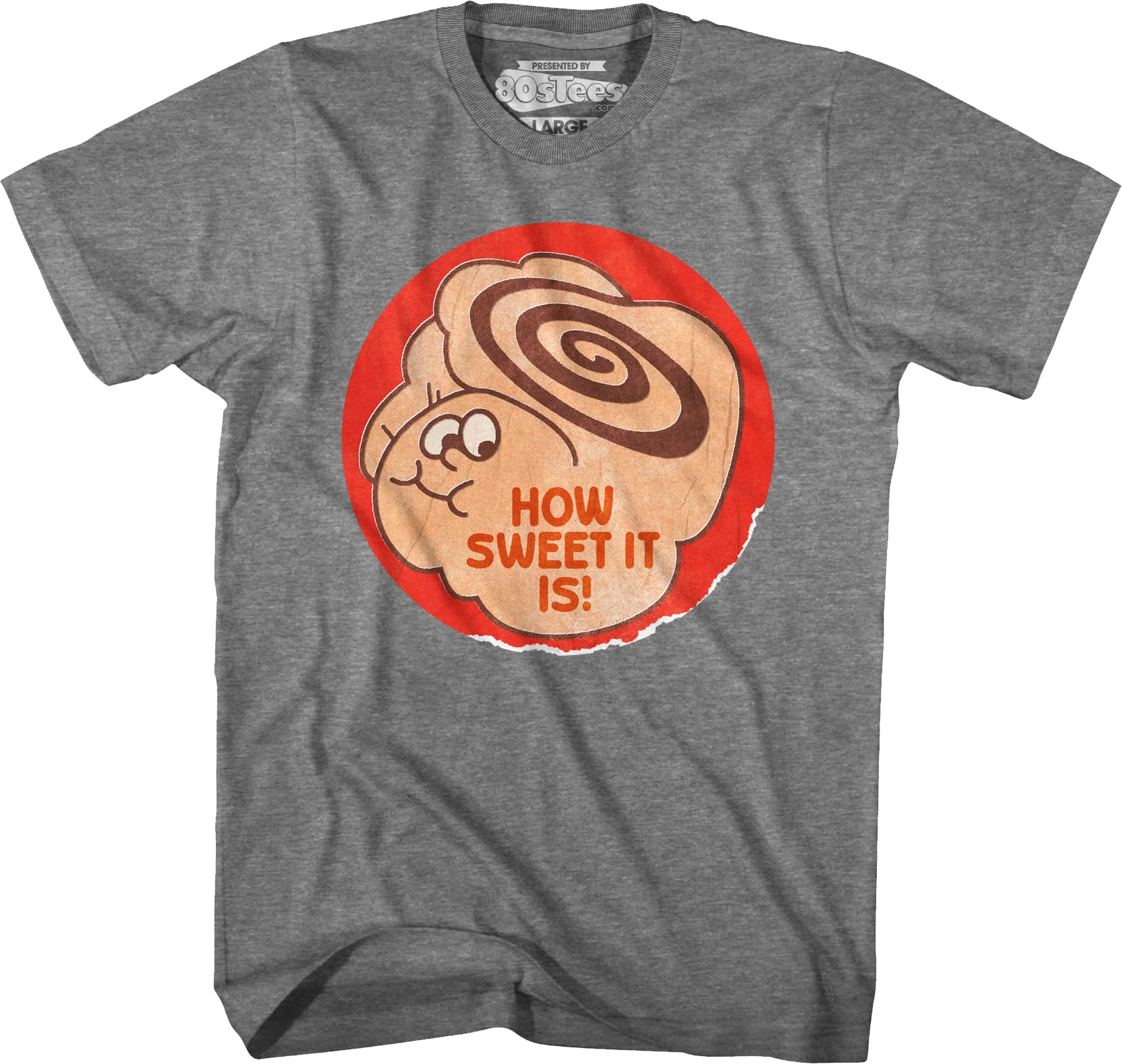 How Sweet It Is Scratch & Sniff Sticker T-Shirt - Image 6