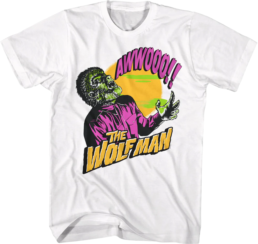 Howling Wolf Man T-Shirt