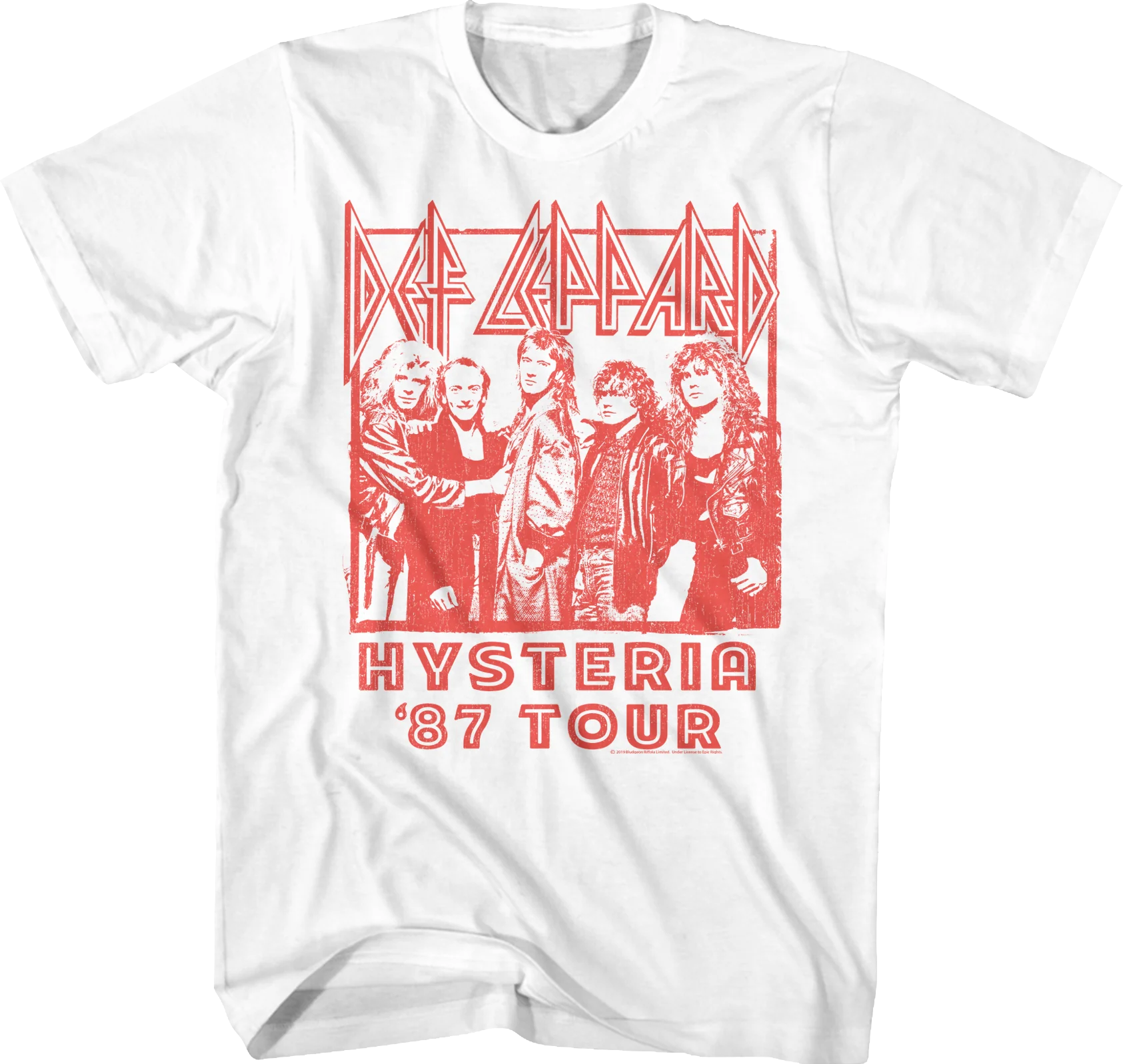 Hysteria '87 Tour Def Leppard T-Shirt