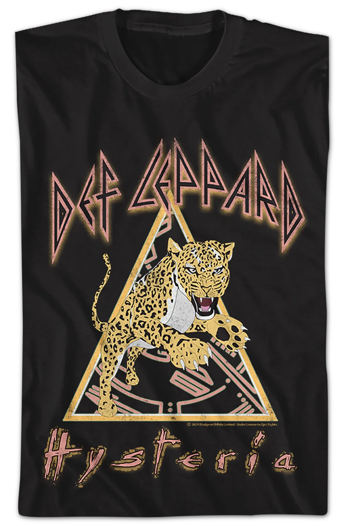 Hysteria Triangle Def Leppard T-Shirt - Image 2
