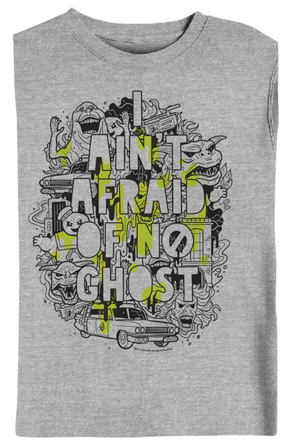 I Ain't Afraid Of No Ghost Sketch Ghostbusters Sweatshirt - Image 2