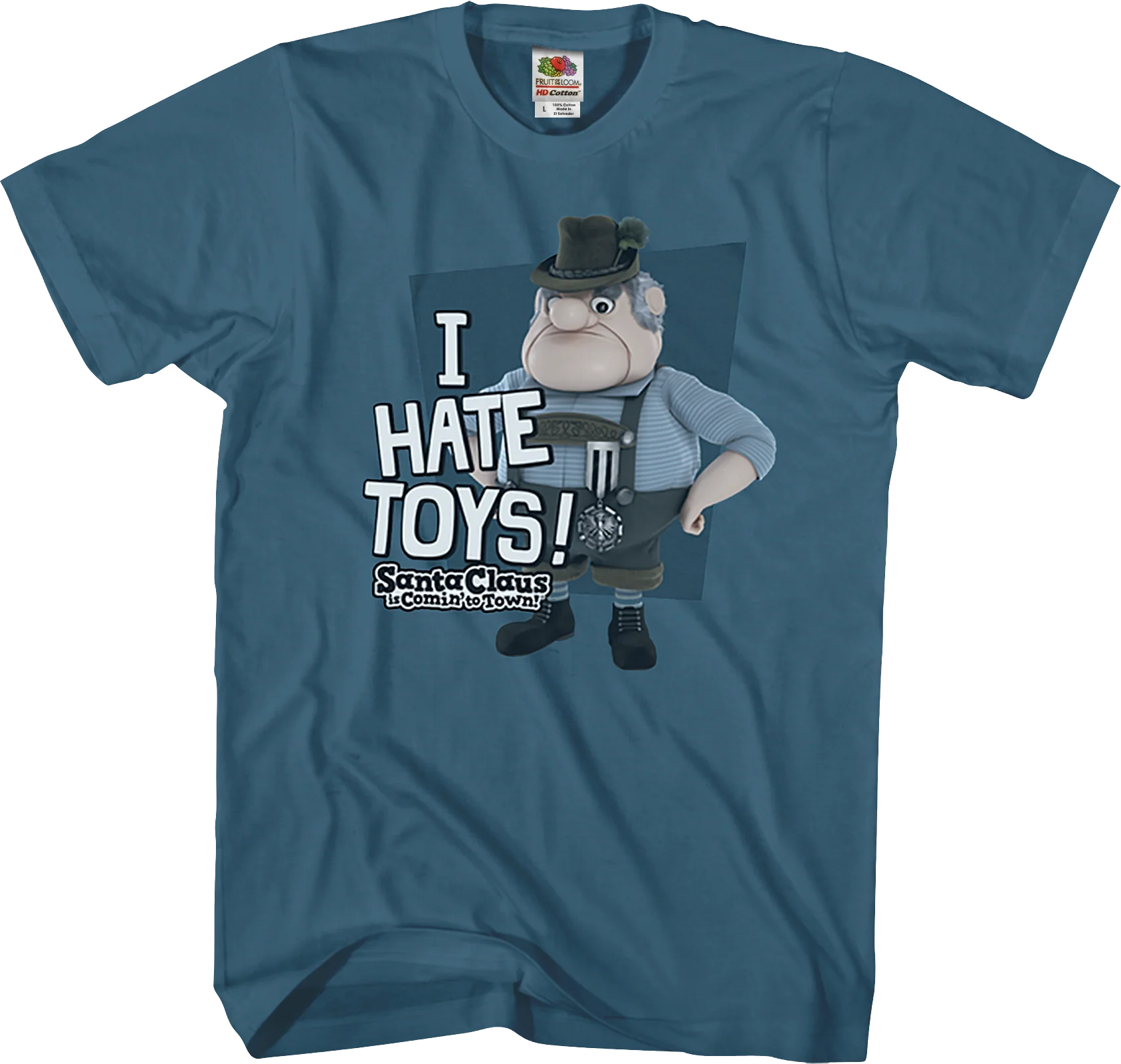 I Hate Toys Santa Claus Is Comin' To Town T-Shirt