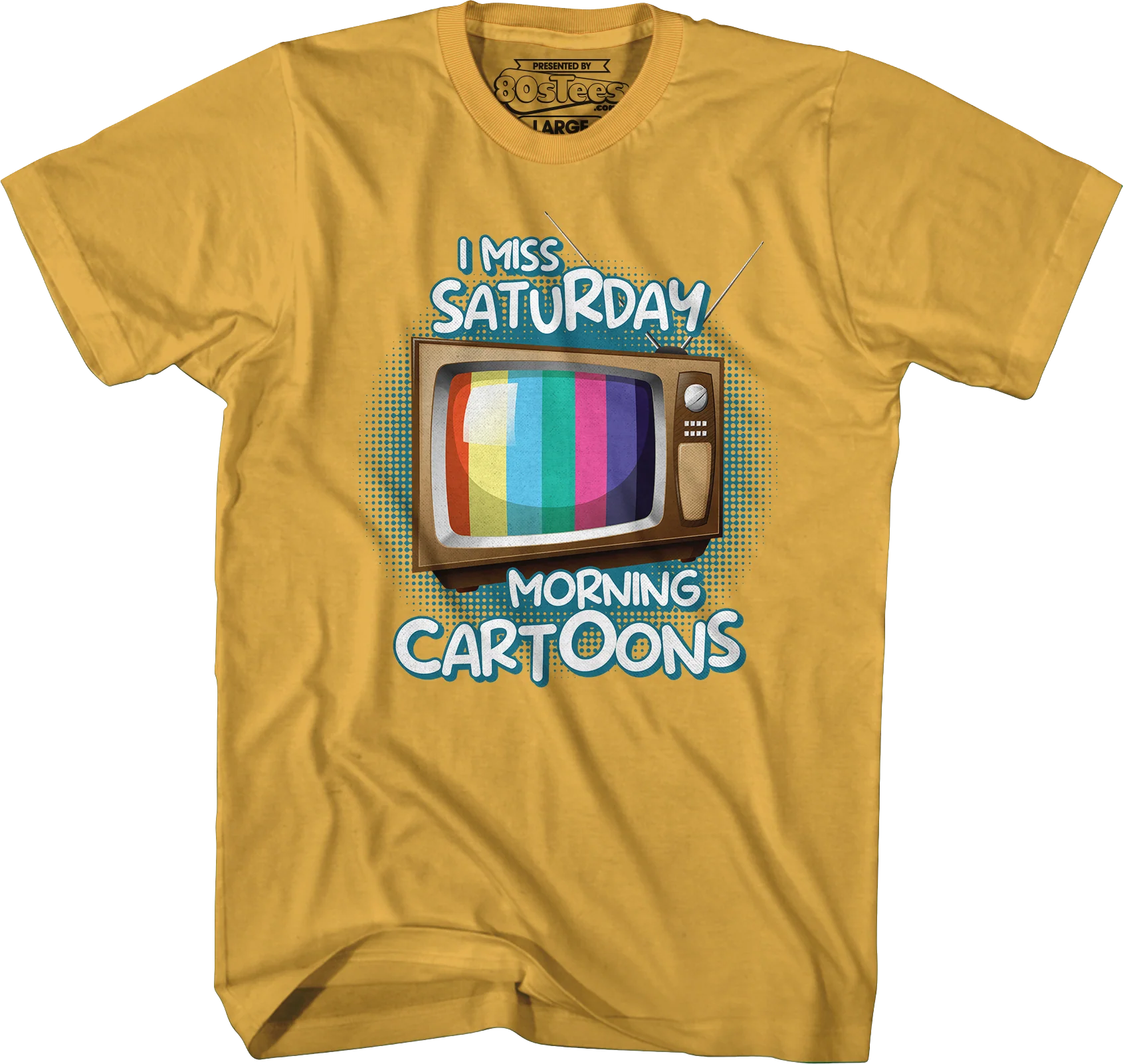 I Miss Saturday Morning Cartoons T-Shirt - Image 5