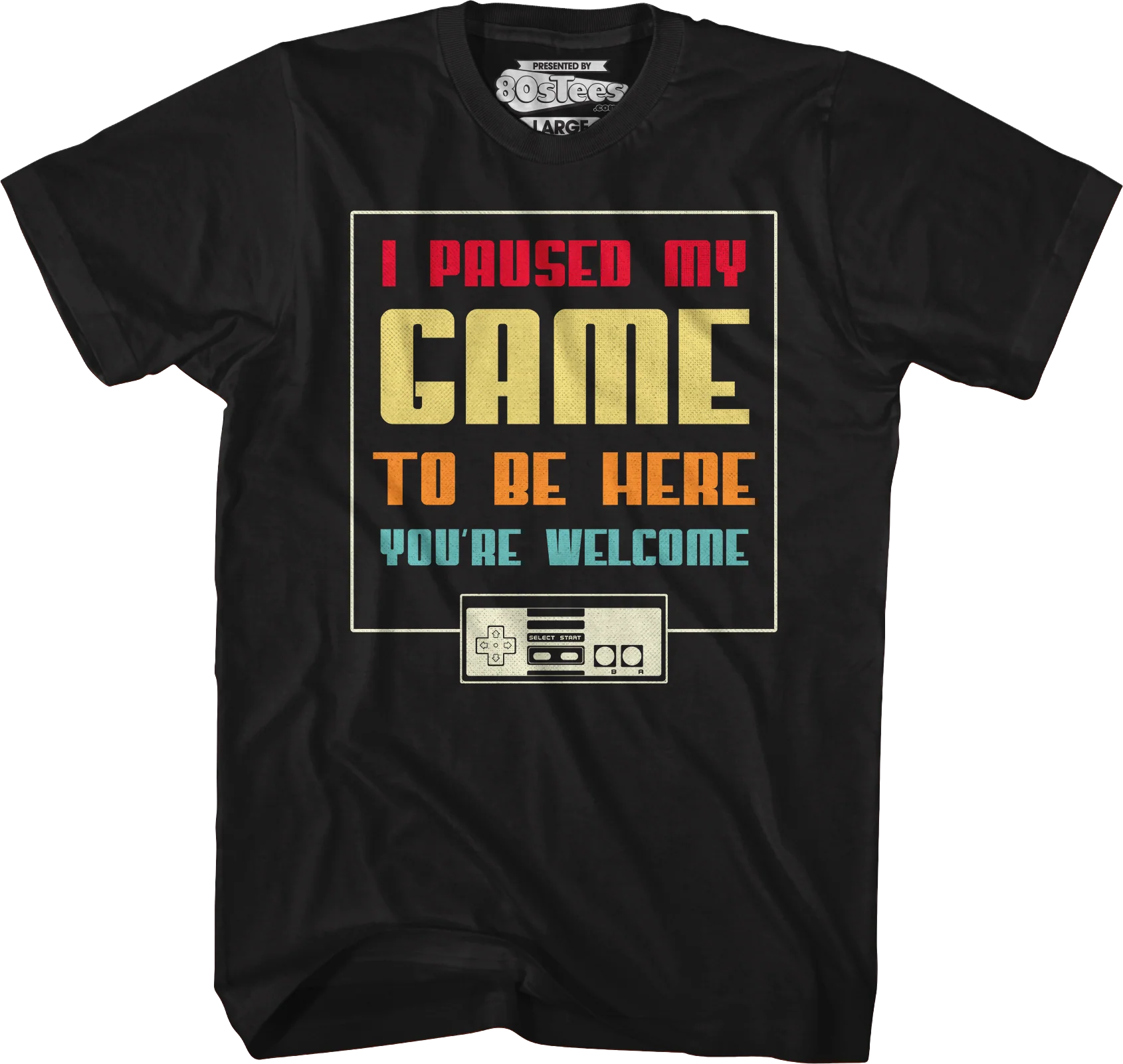 I Paused My Game To Be Here You're Welcome T-Shirt