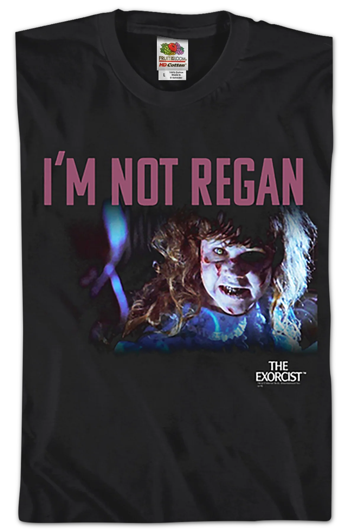 I'm Not Regan Exorcist T-Shirt - Image 2