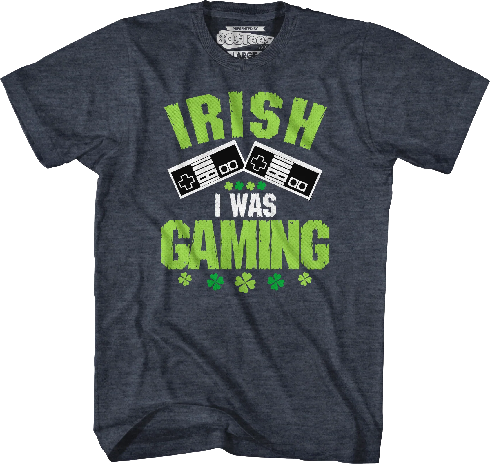Irish I Was Gaming T-Shirt - Image 3