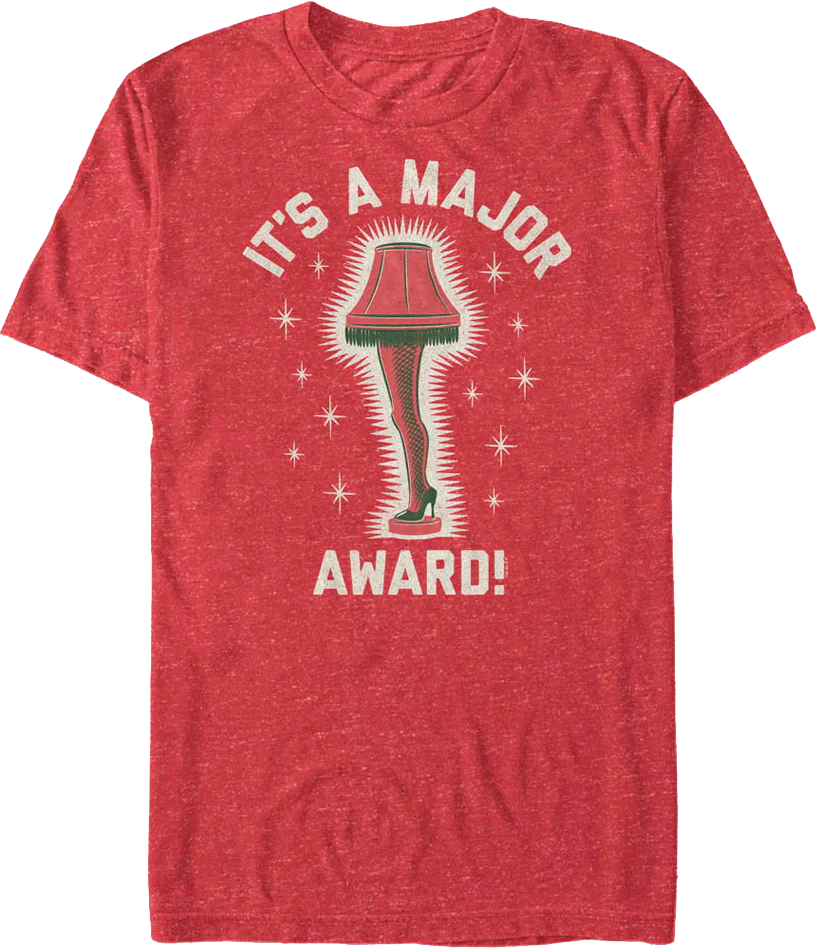 It's A Major Award Christmas Story T-Shirt