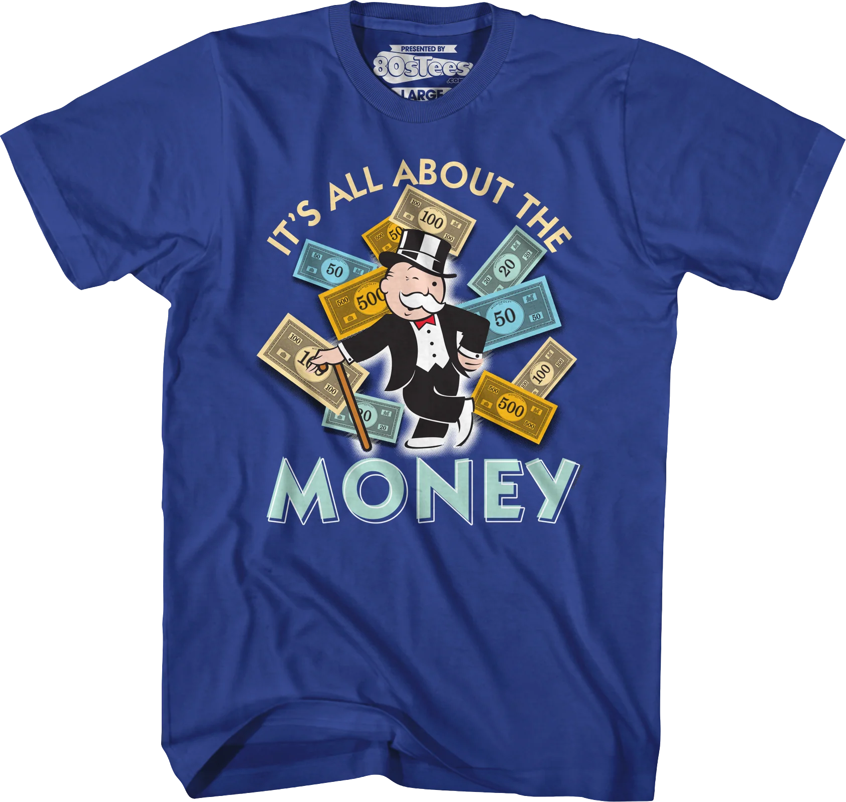 It's All About The Money Monopoly T-Shirt - Image 25