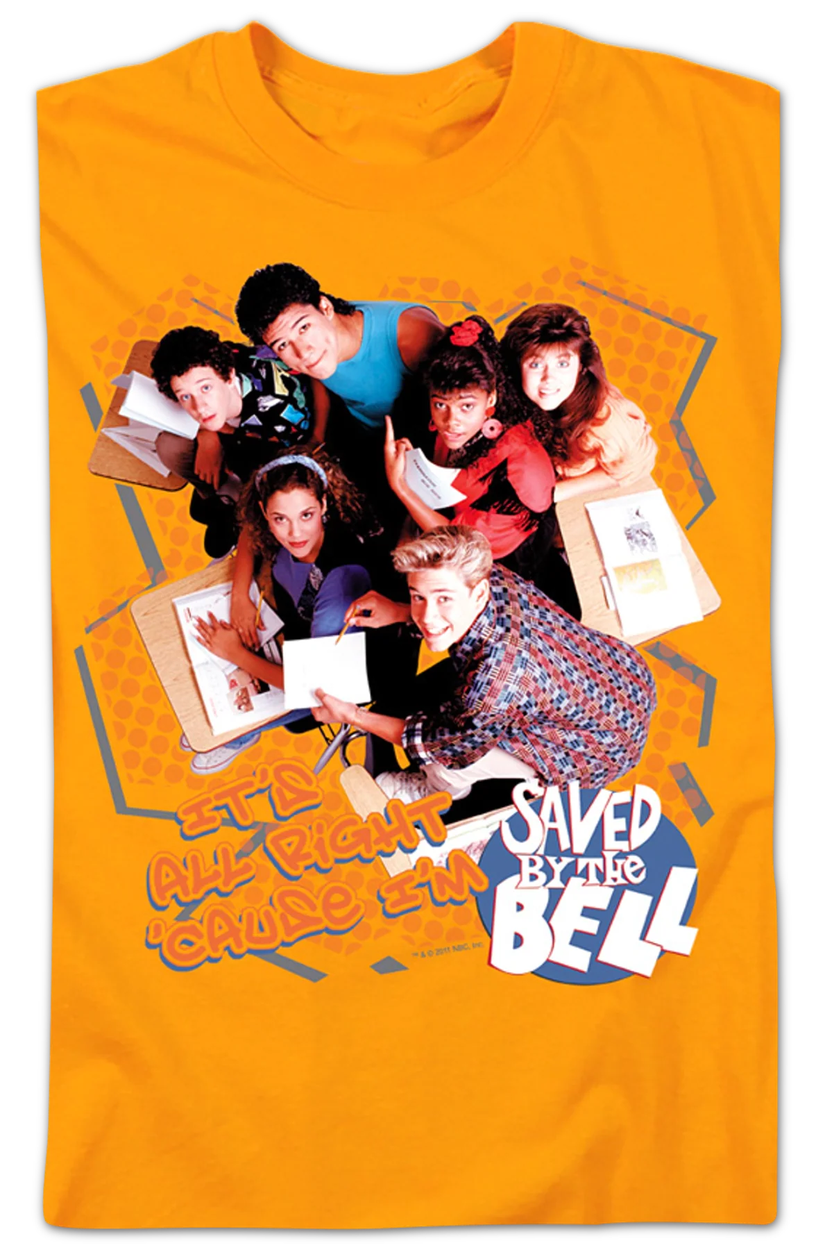 It's All Right Saved By The Bell T-Shirt - Image 2
