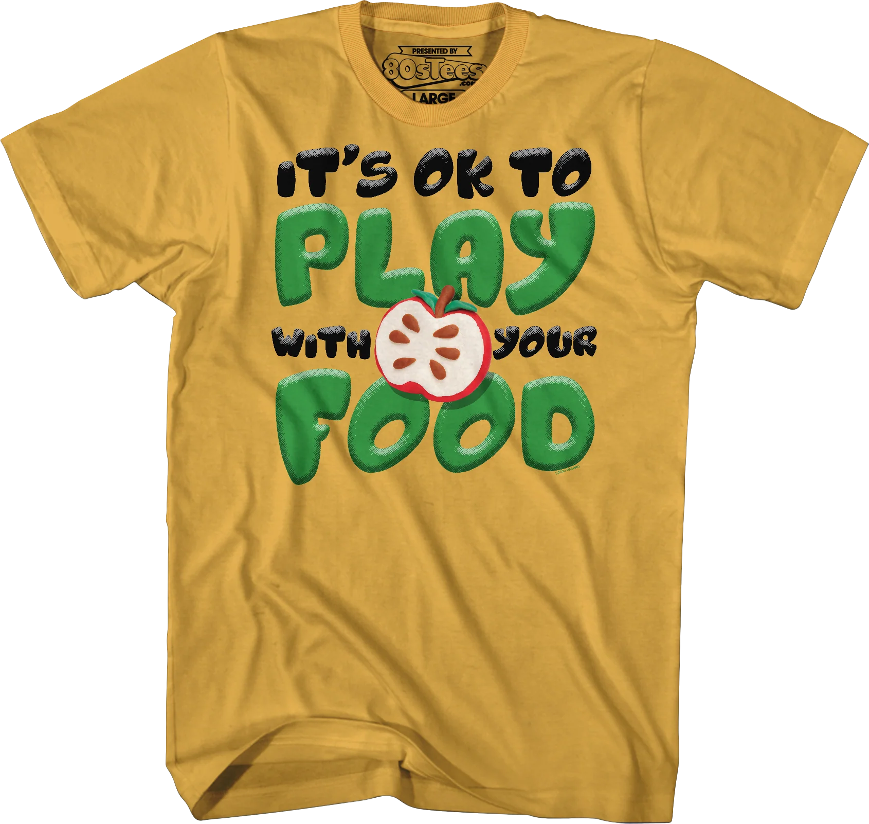 It's OK To Play With Your Food Play-Doh T-Shirt