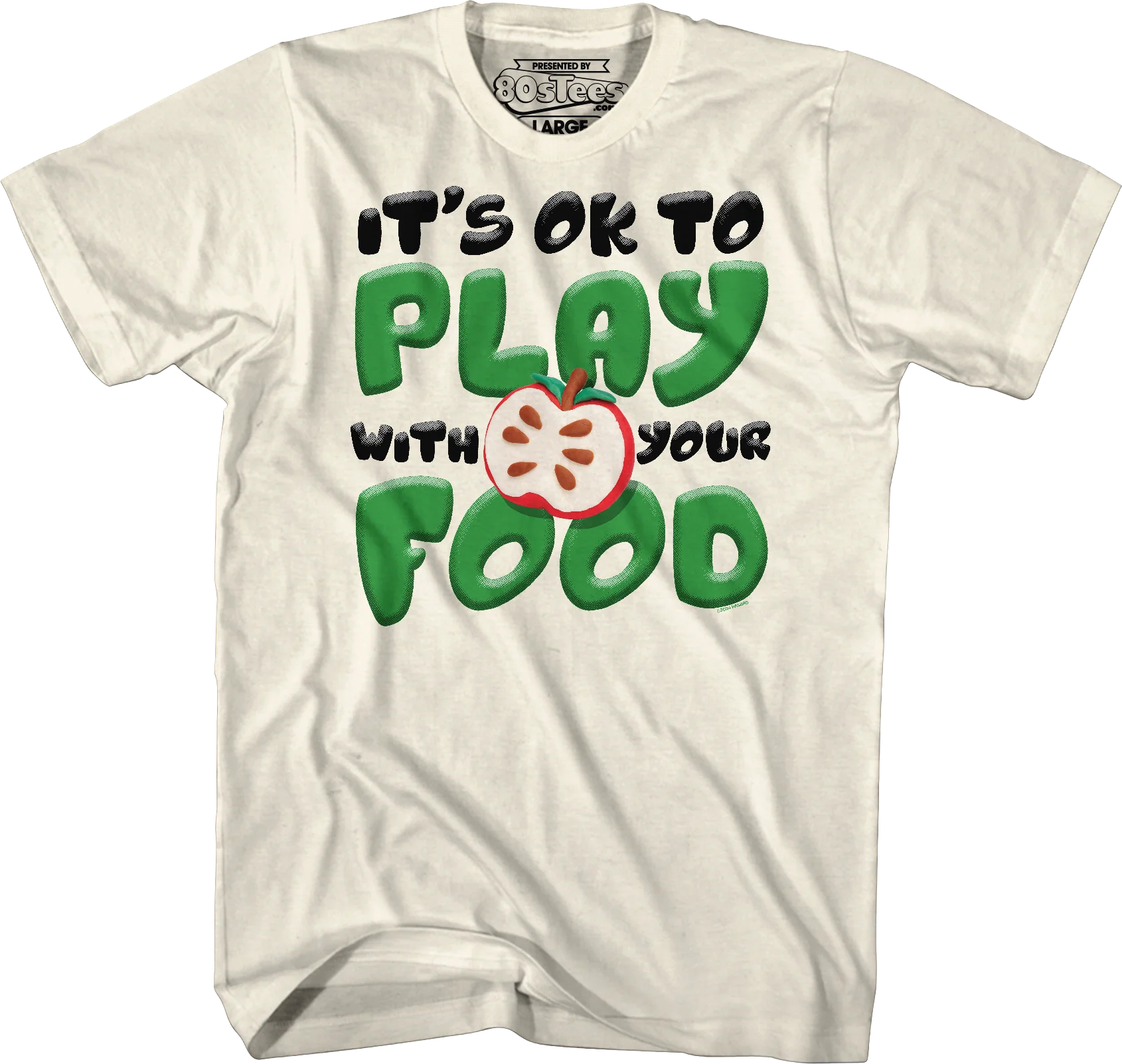 It's OK To Play With Your Food Play-Doh T-Shirt - Image 10
