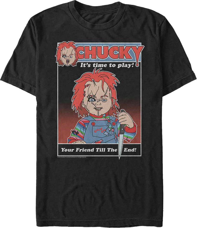 It's Time To Play Child's Play T-Shirt