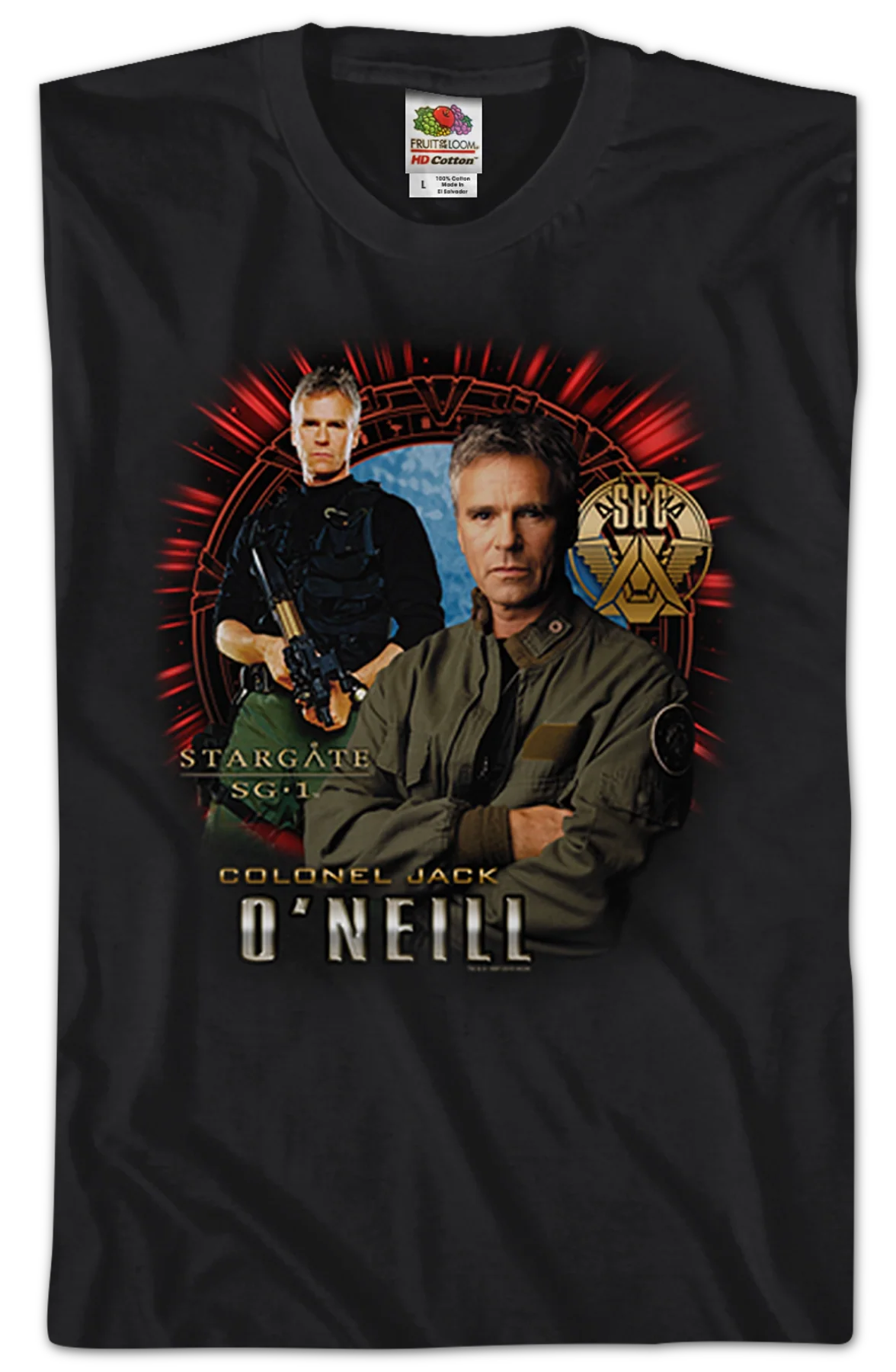 Jack O'Neill Stargate SG-1 T-Shirt - Image 2