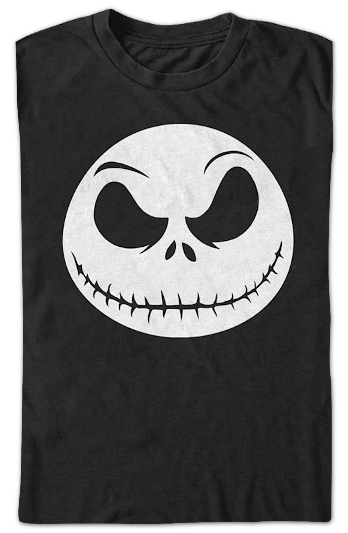 Jack Skellington Head Shot Nightmare Before Christmas T-Shirt - Image 2