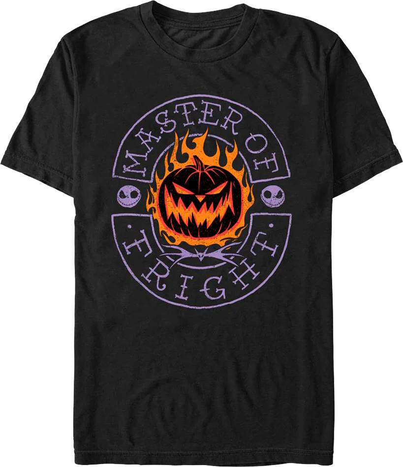 Jack Skellington Master Of Fright Nightmare Before Christmas T-Shirt