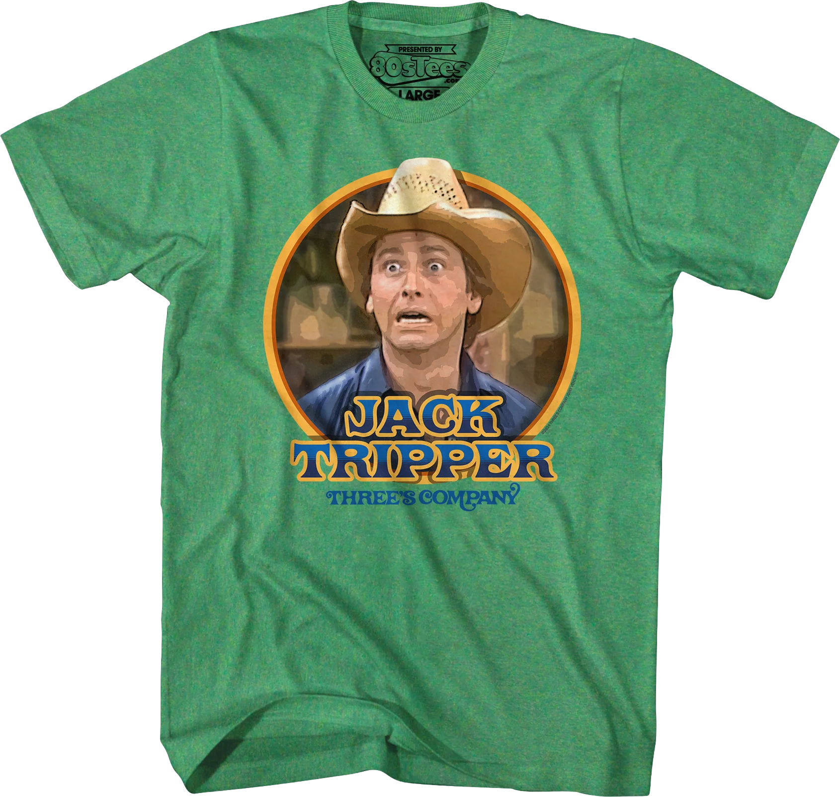 Jack Tripper Circle Three's Company T-Shirt - Image 4