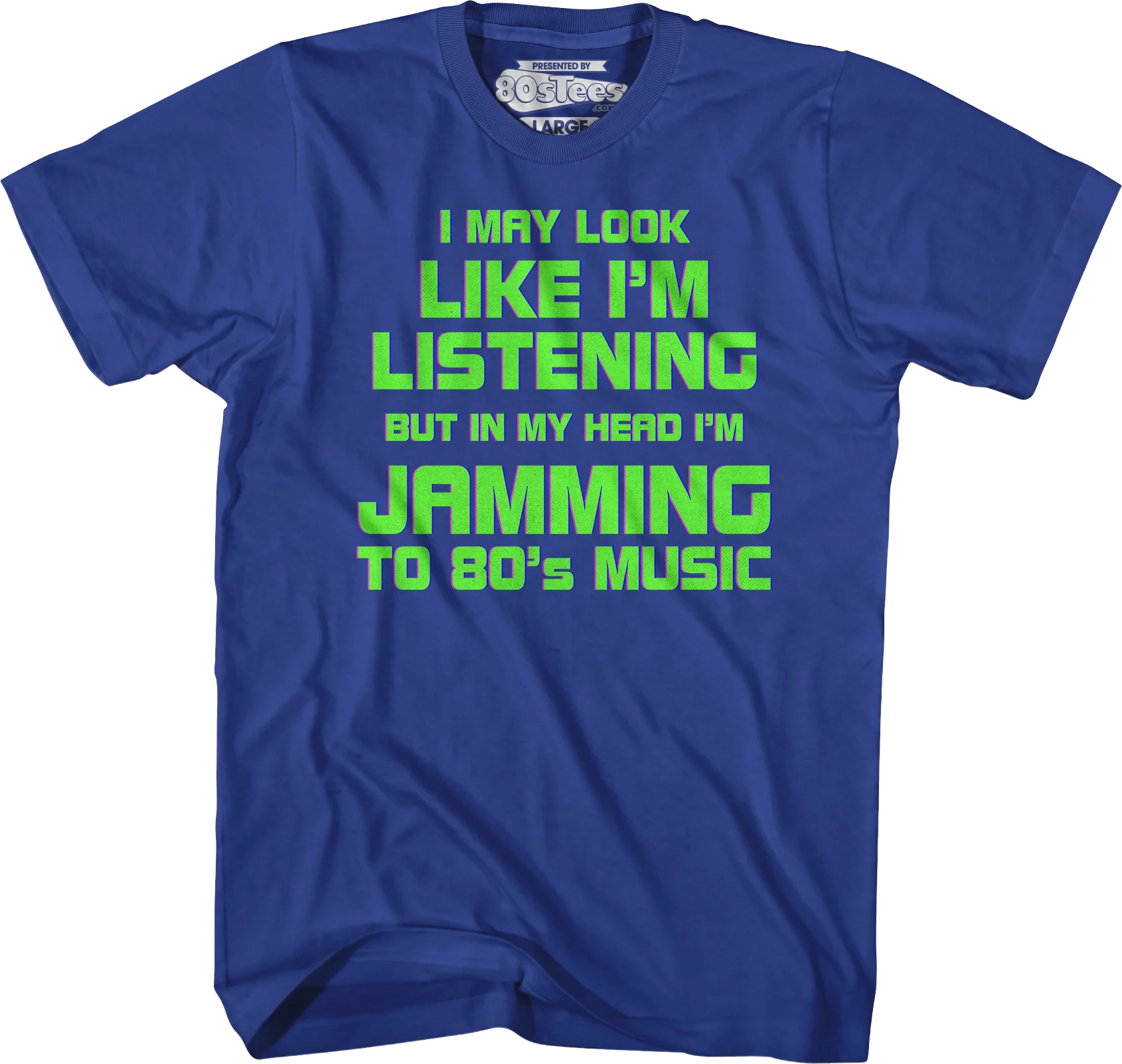 Jamming To 80's Music T-Shirt - Image 5