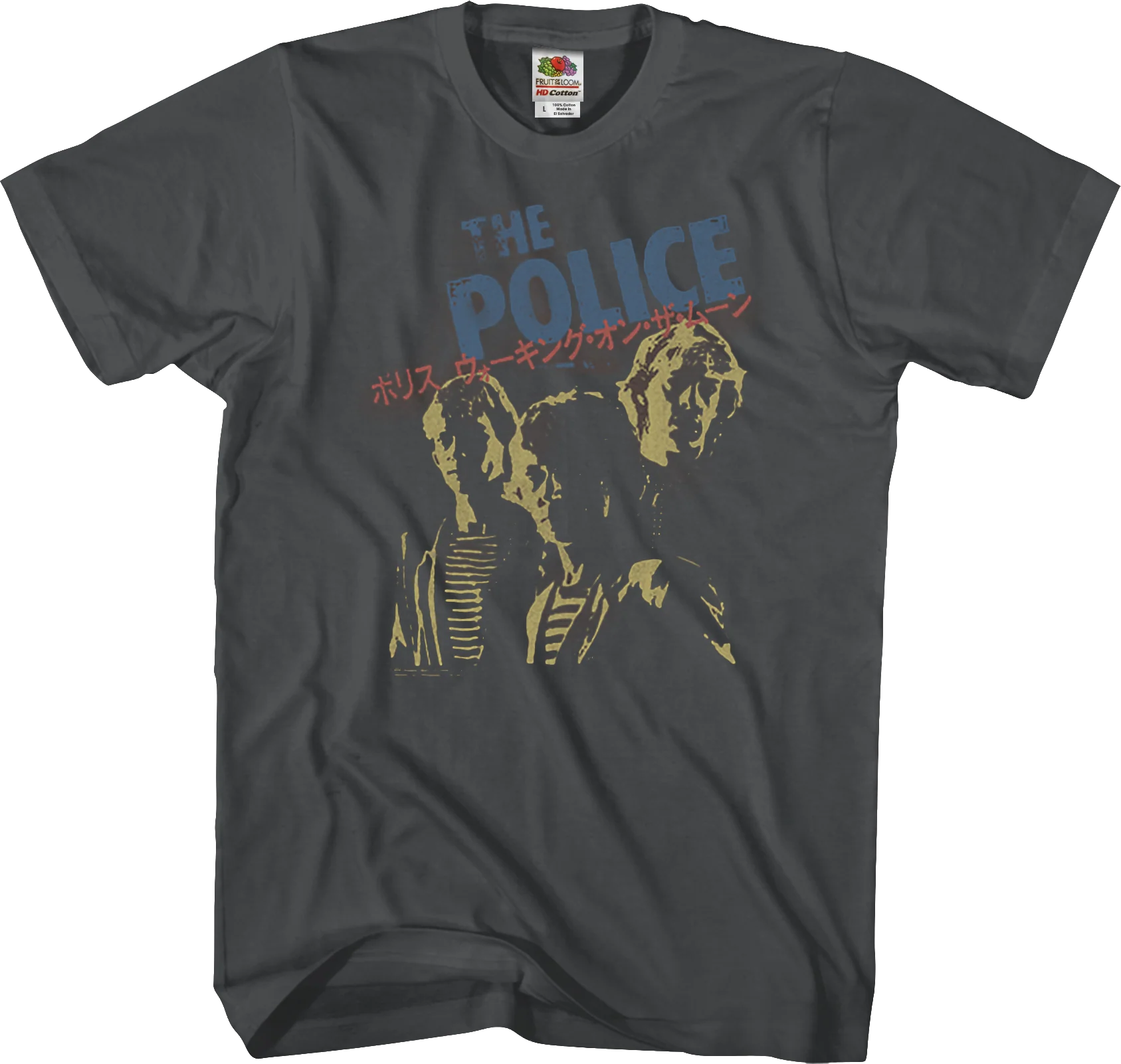 Japanese Poster The Police T-Shirt