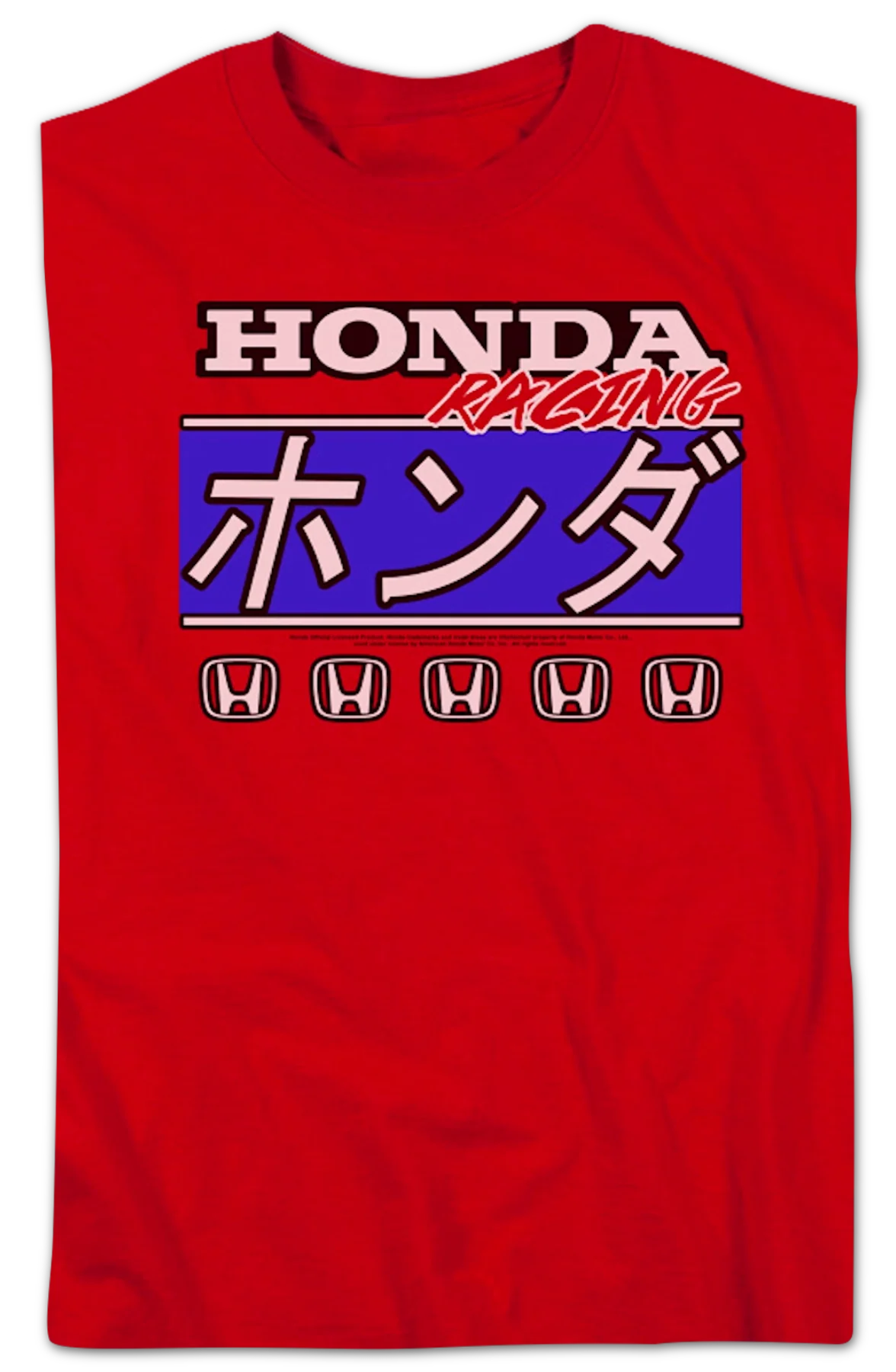 Japanese Racing Honda T-Shirt - Image 2